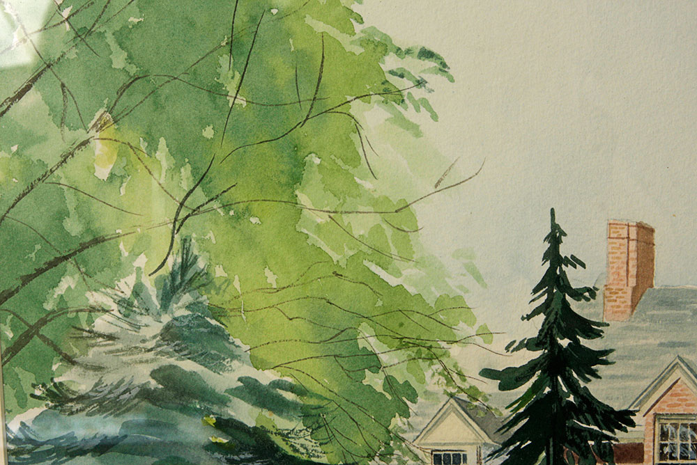 Original Signed Watercolor by Sally Clay Lanham