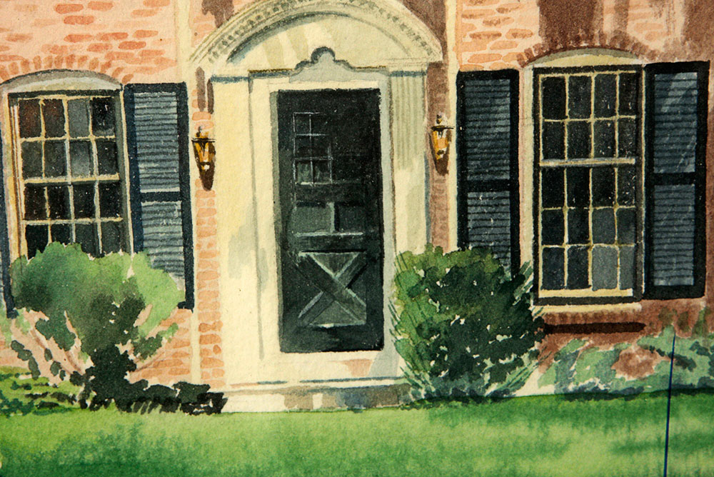 Original Signed Watercolor by Sally Clay Lanham