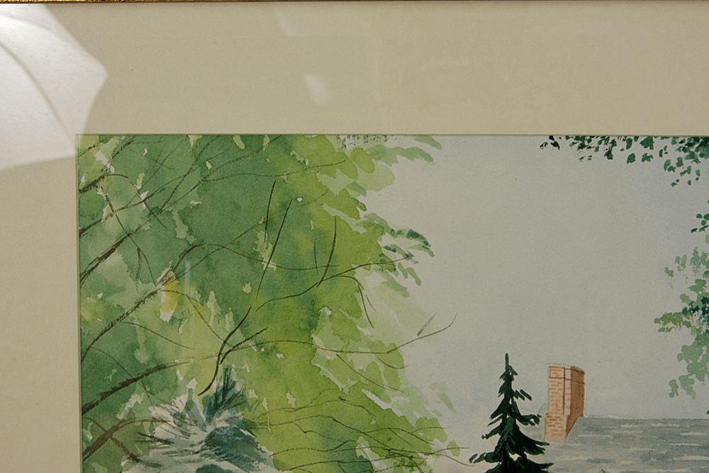 Original Signed Watercolor by Sally Clay Lanham