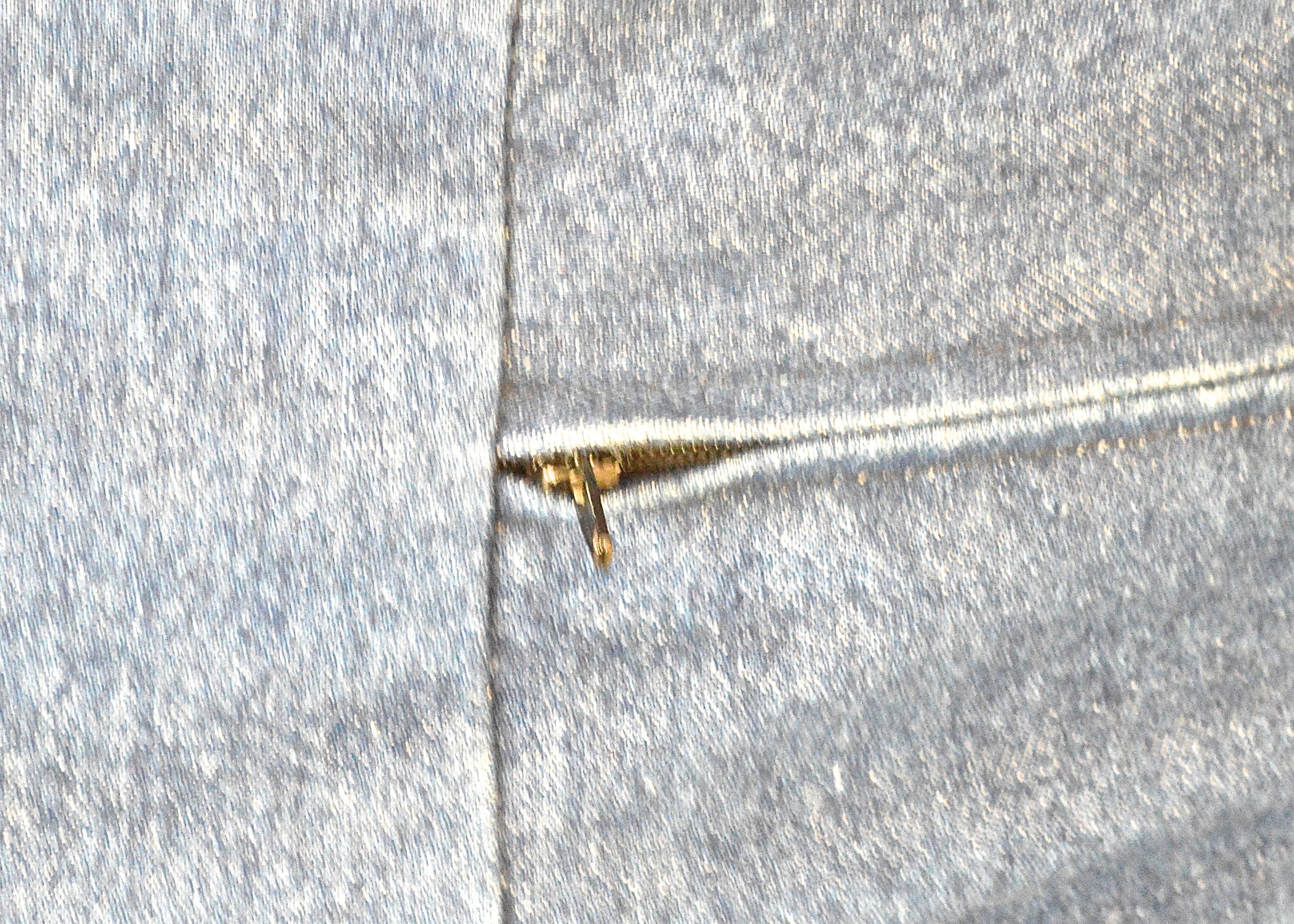 "Foof Chair" Denim Bean Bag Chair