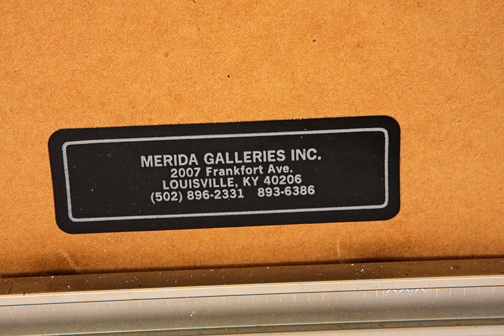 First Annual Ohio Valley Book Fair Poster by Julius Friedman