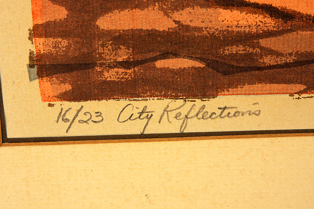 Marion Kimball Serigraph