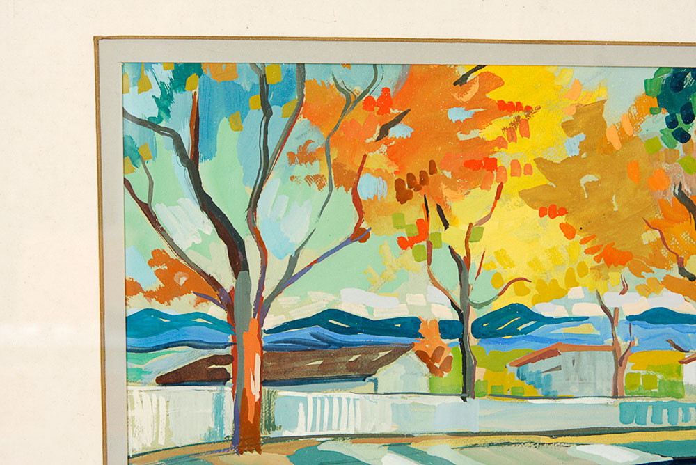 Acrylic painting by George Cermak