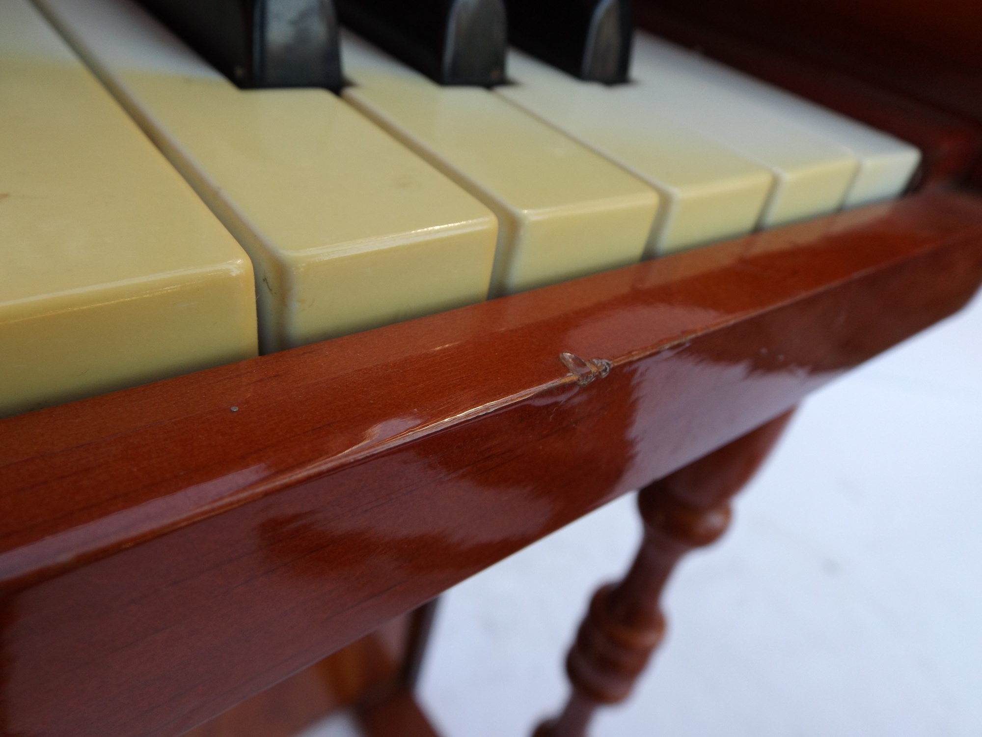 'Kiddy Keys' Wooden Toy Piano with Bench