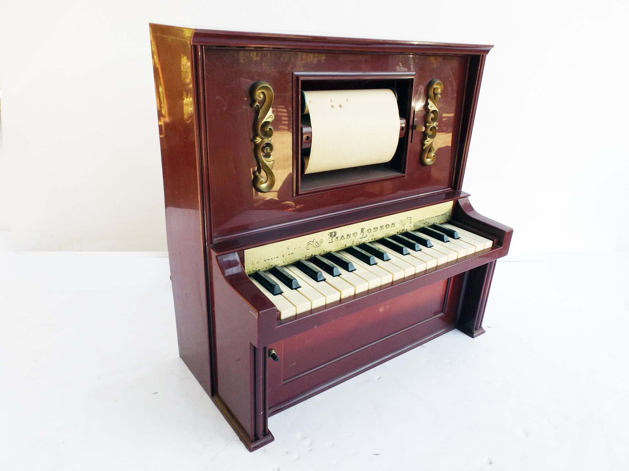 J. Chein Piano Lodeon Child's Player Piano