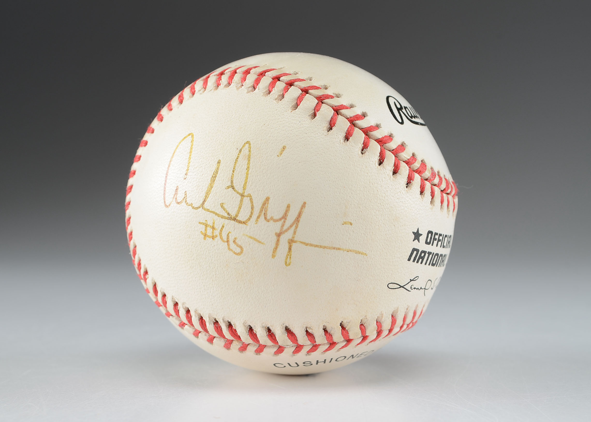 Ohio State Legend Archie Griffen Signed Baseball