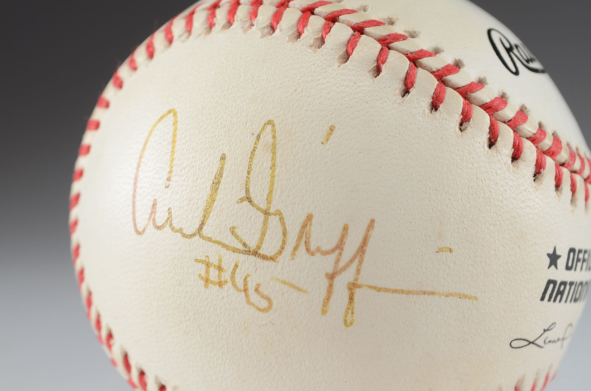 Ohio State Legend Archie Griffen Signed Baseball