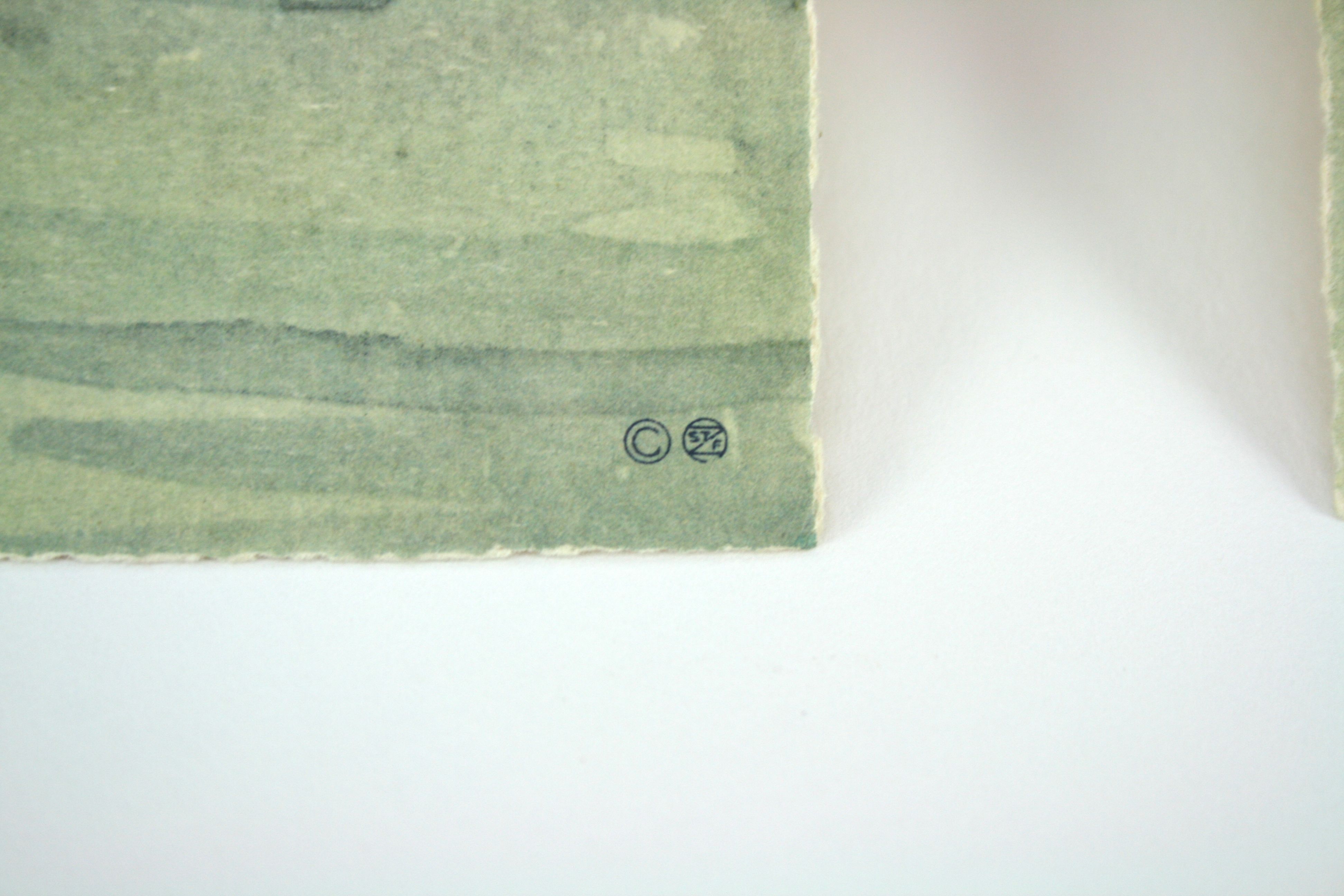 Vintage Watercolor Prints by Nicolas Markovitch (Marc)