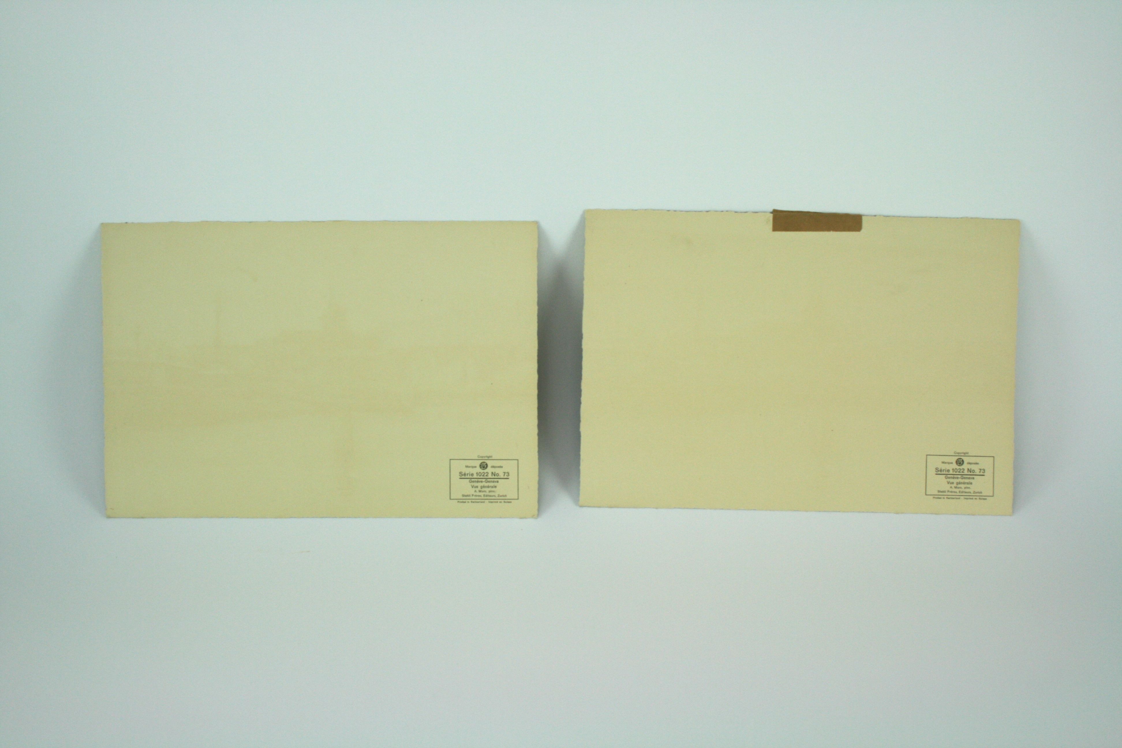 Vintage Watercolor Prints by Nicolas Markovitch (Marc)