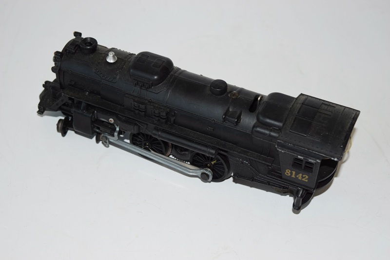 A Vintage Lionel-MPC Mt. Clemens Toy Train with Cars and Track