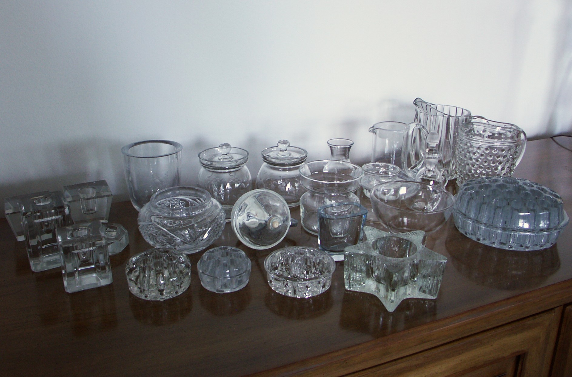 Vintage Crystal and Glassware Lot