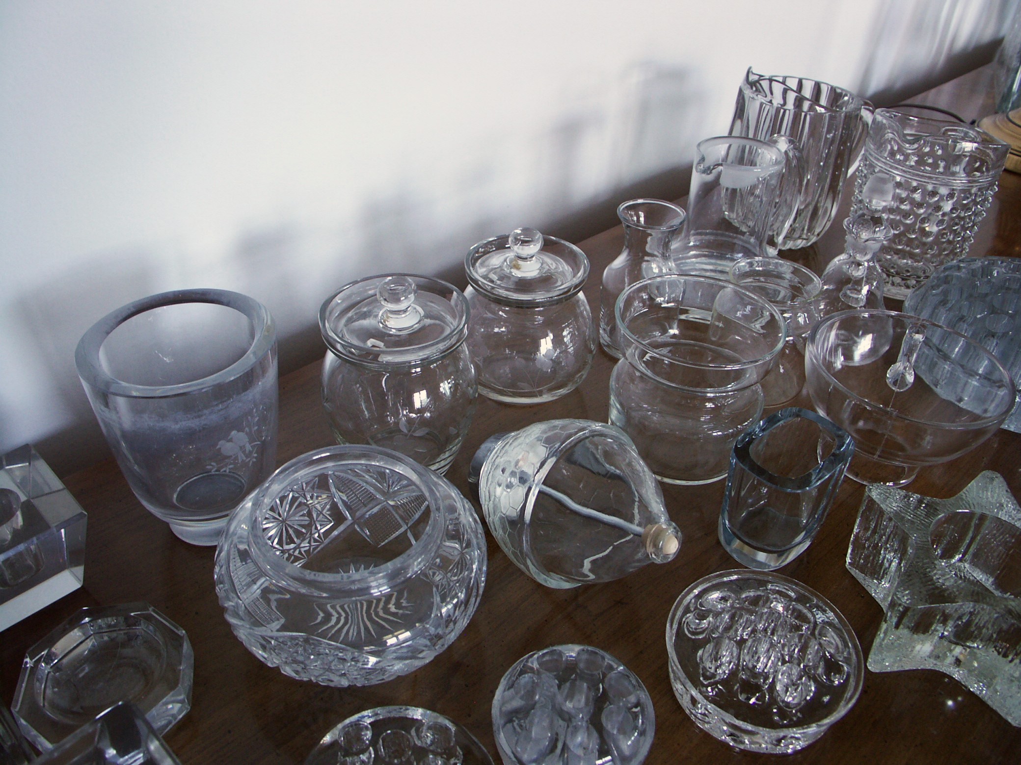 Vintage Crystal and Glassware Lot