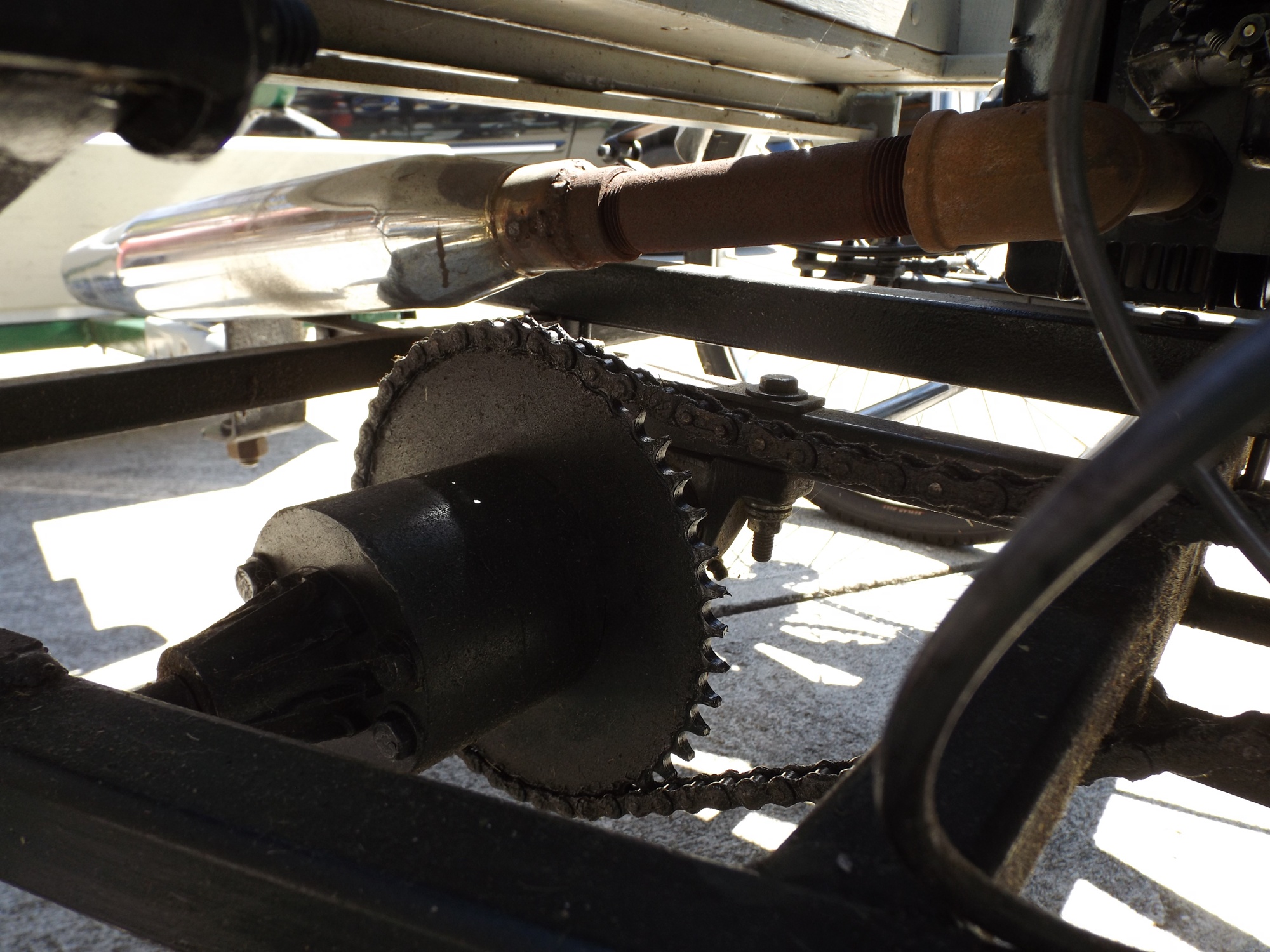 1896 Ford Replica Quadricycle Car with Sulky