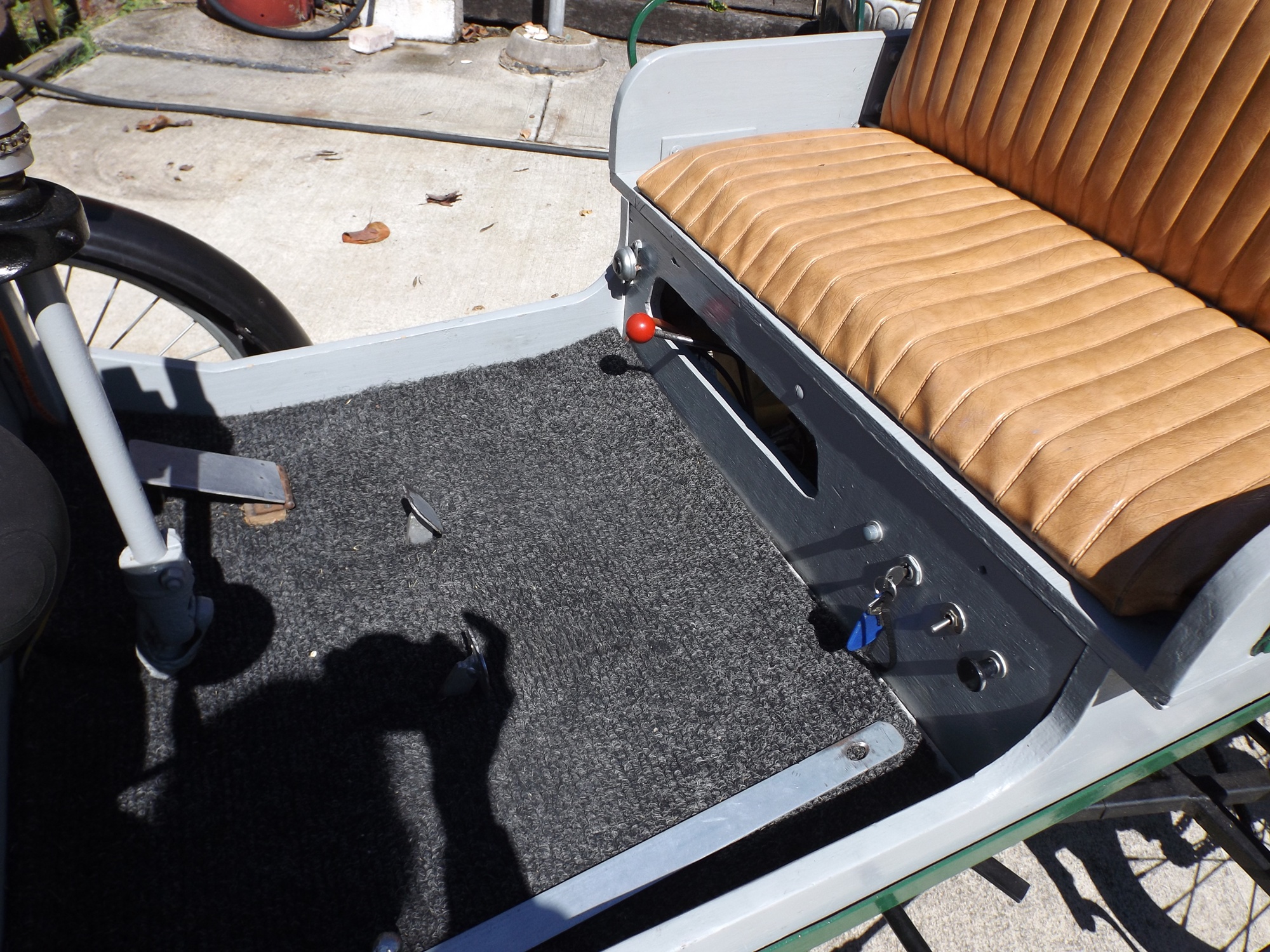 1896 Ford Replica Quadricycle Car with Sulky