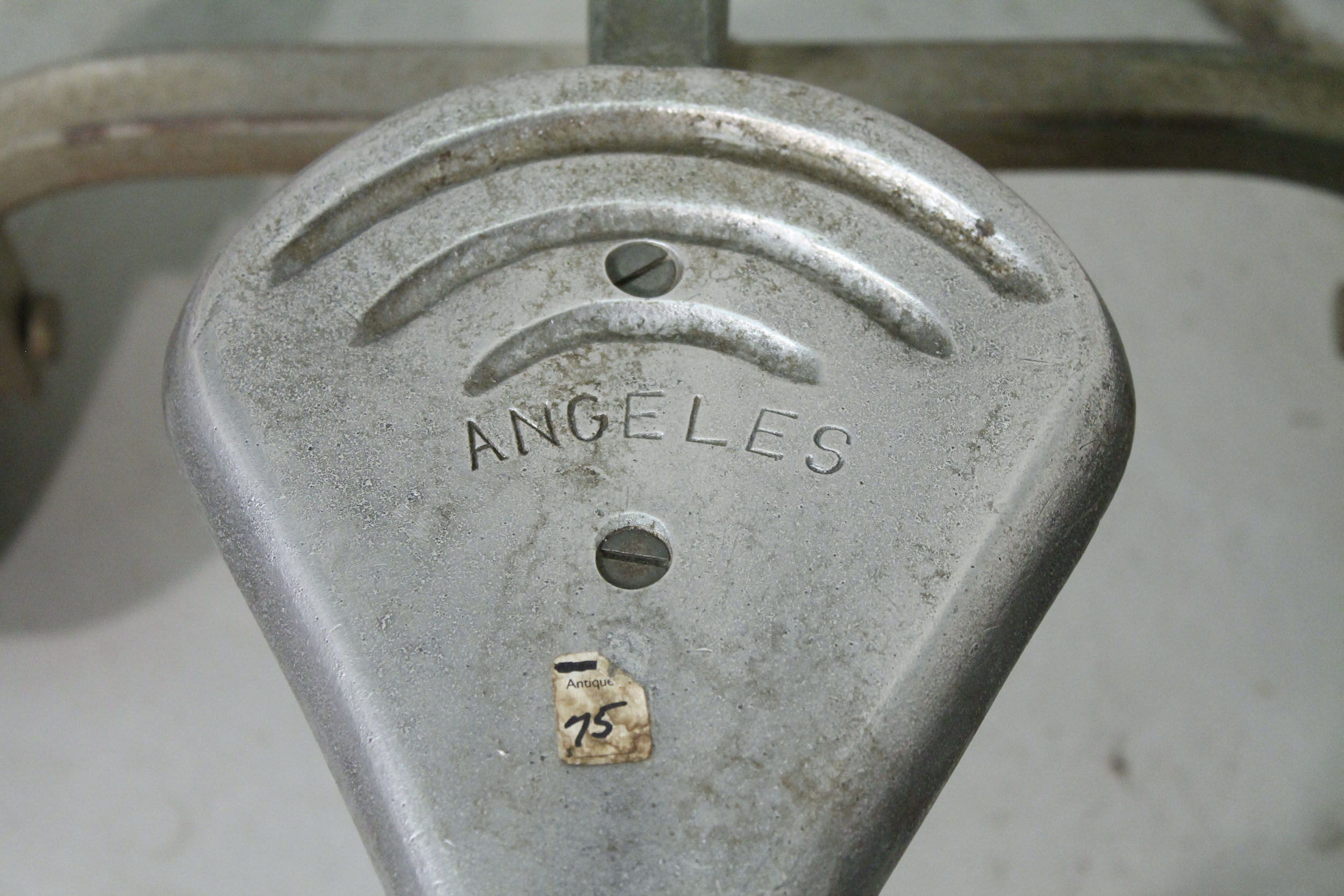 Vintage Angeles Cast Aluminum Tricycle