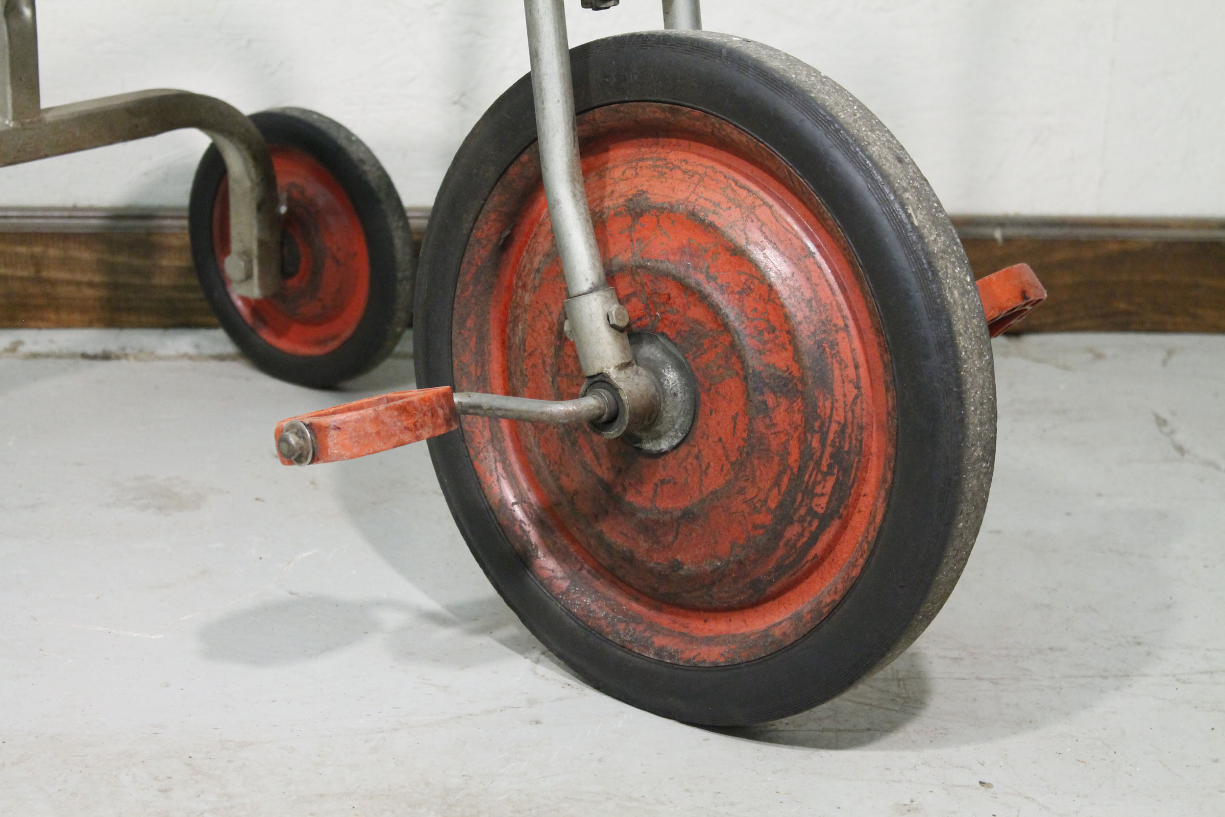 Vintage Angeles Cast Aluminum Tricycle