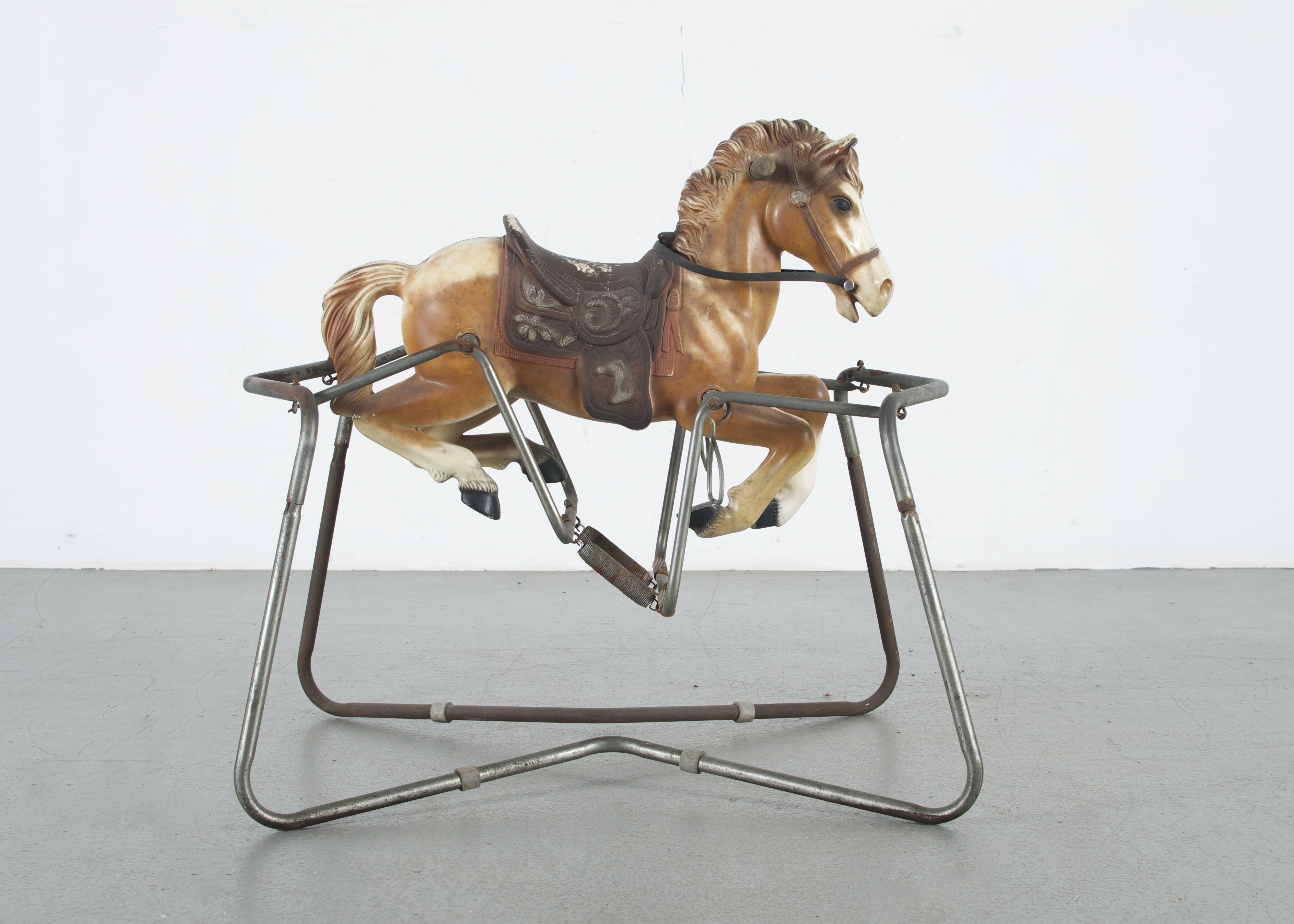 Vintage Blazon Spring Rocking Horse