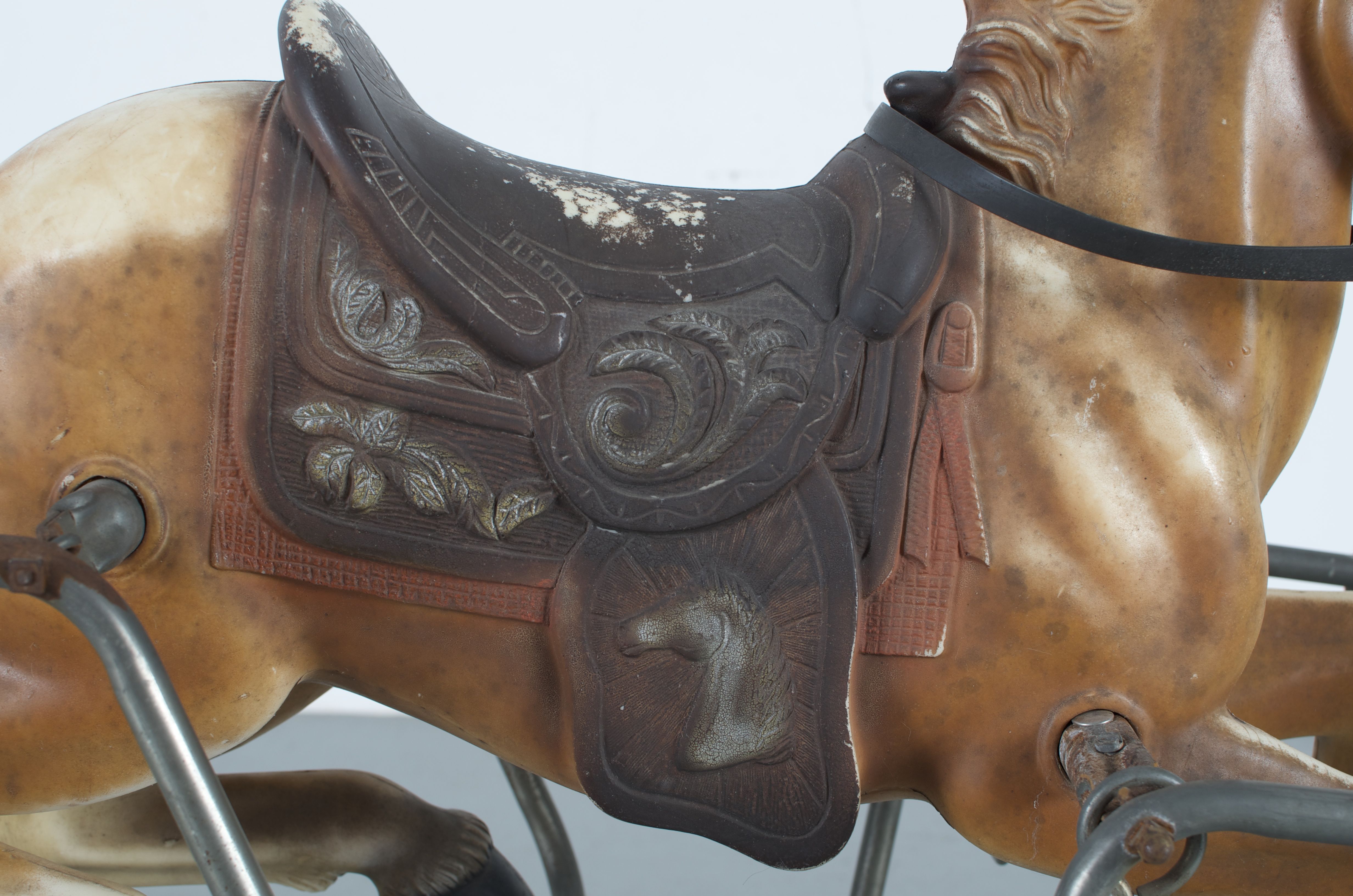 Vintage Blazon Spring Rocking Horse