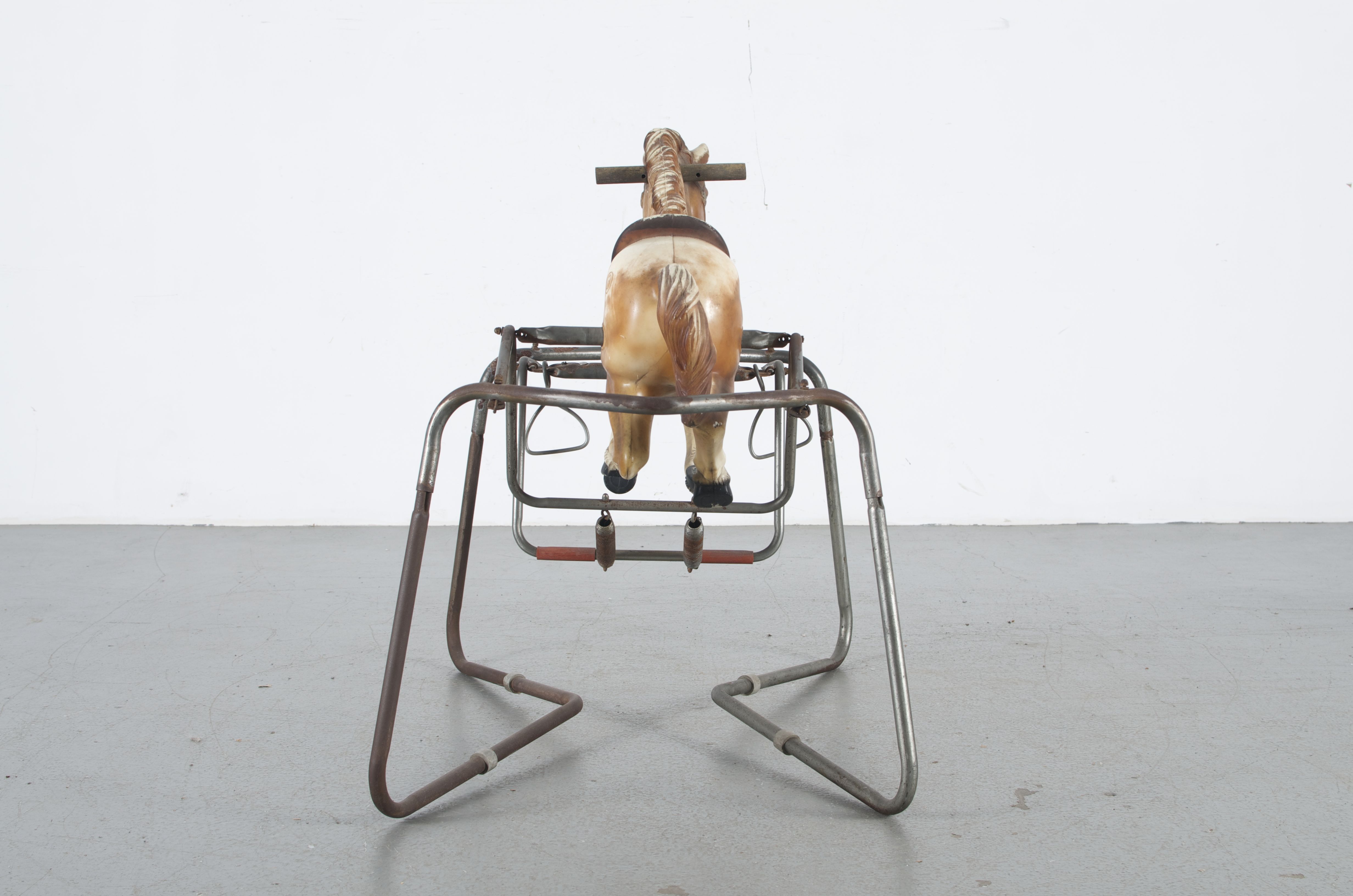 Vintage Blazon Spring Rocking Horse