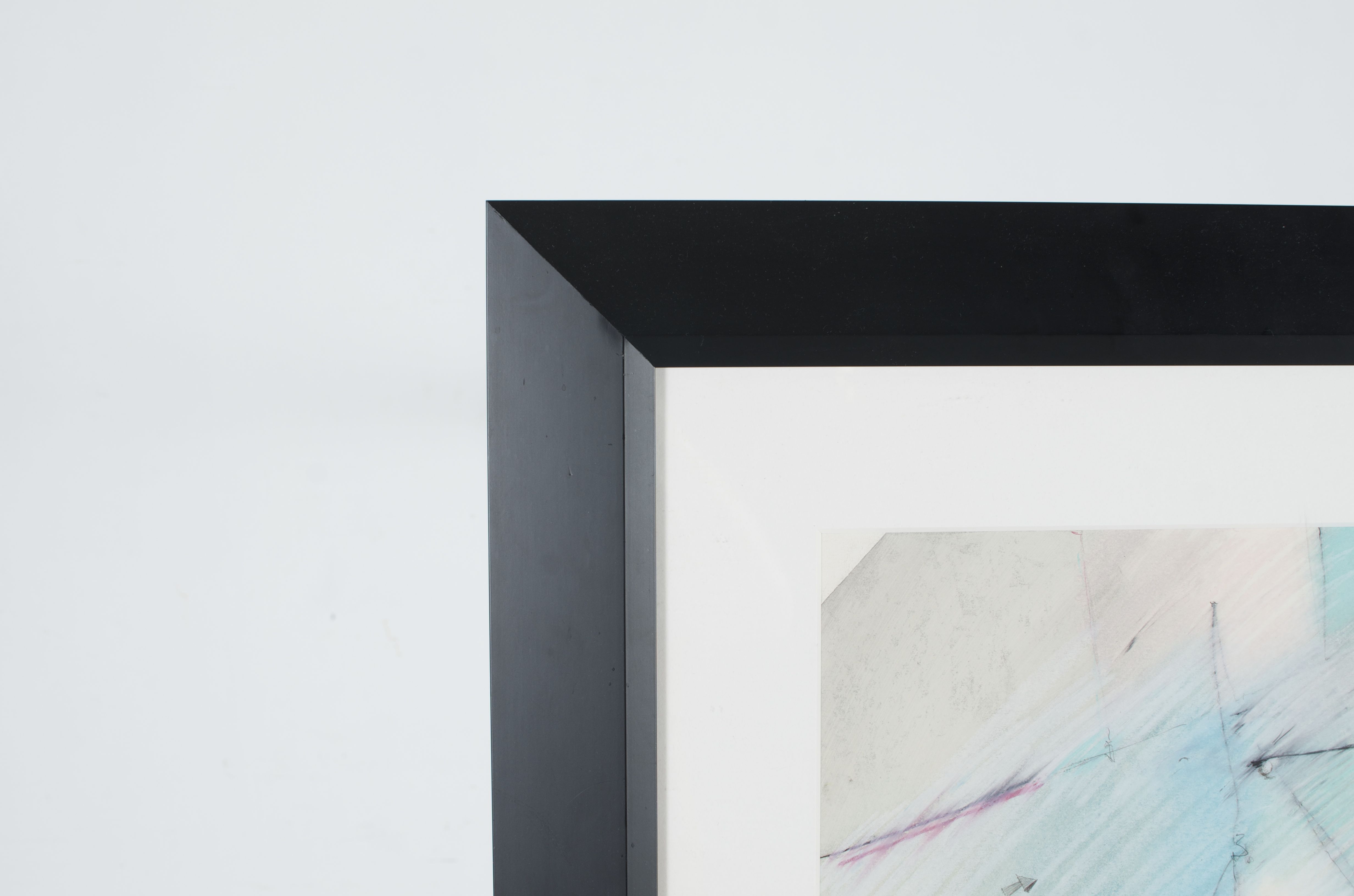 Original Signed and Framed Pastel Tone Artwork