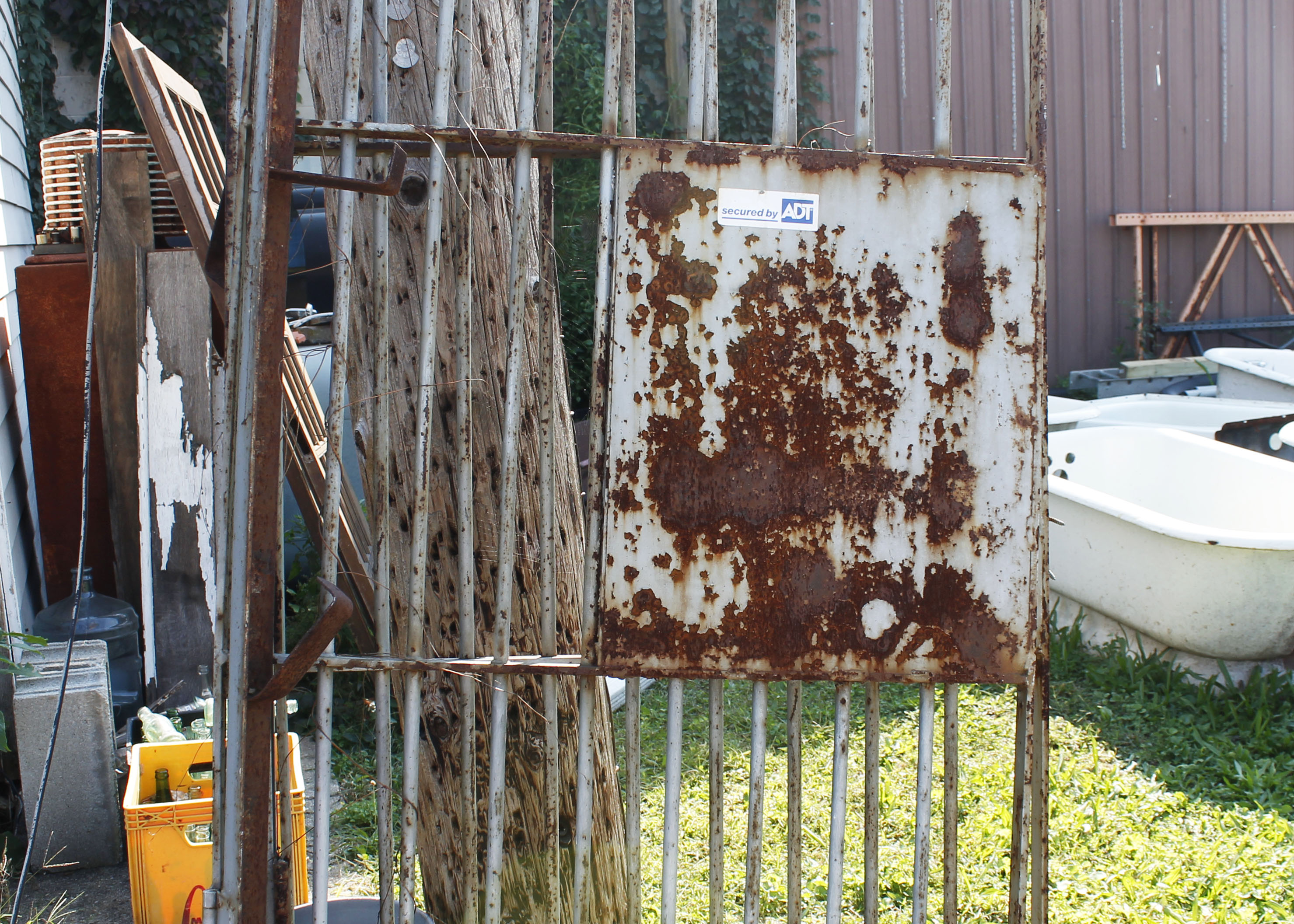 Two Vintage Jail Cell Doors