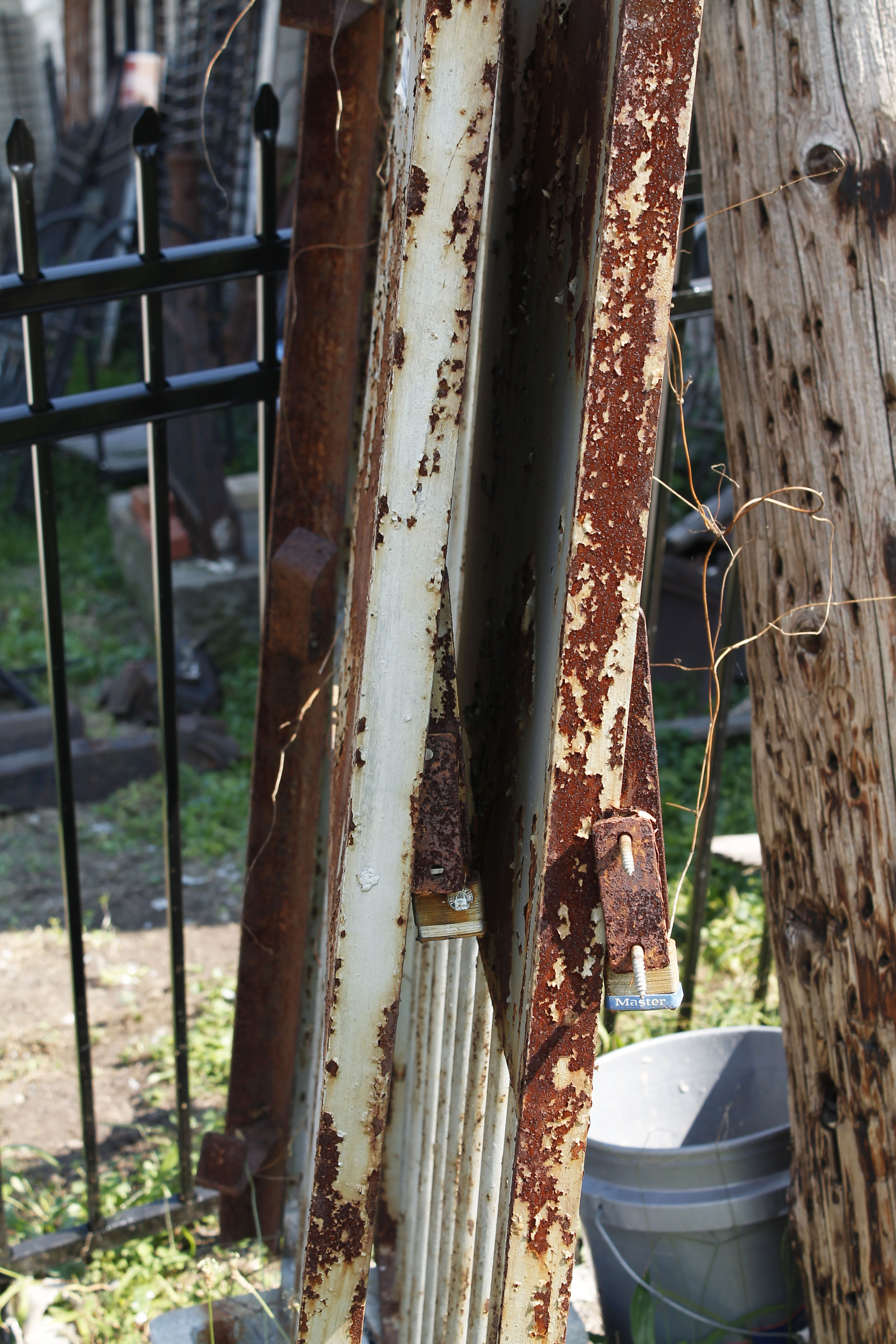 Two Vintage Jail Cell Doors