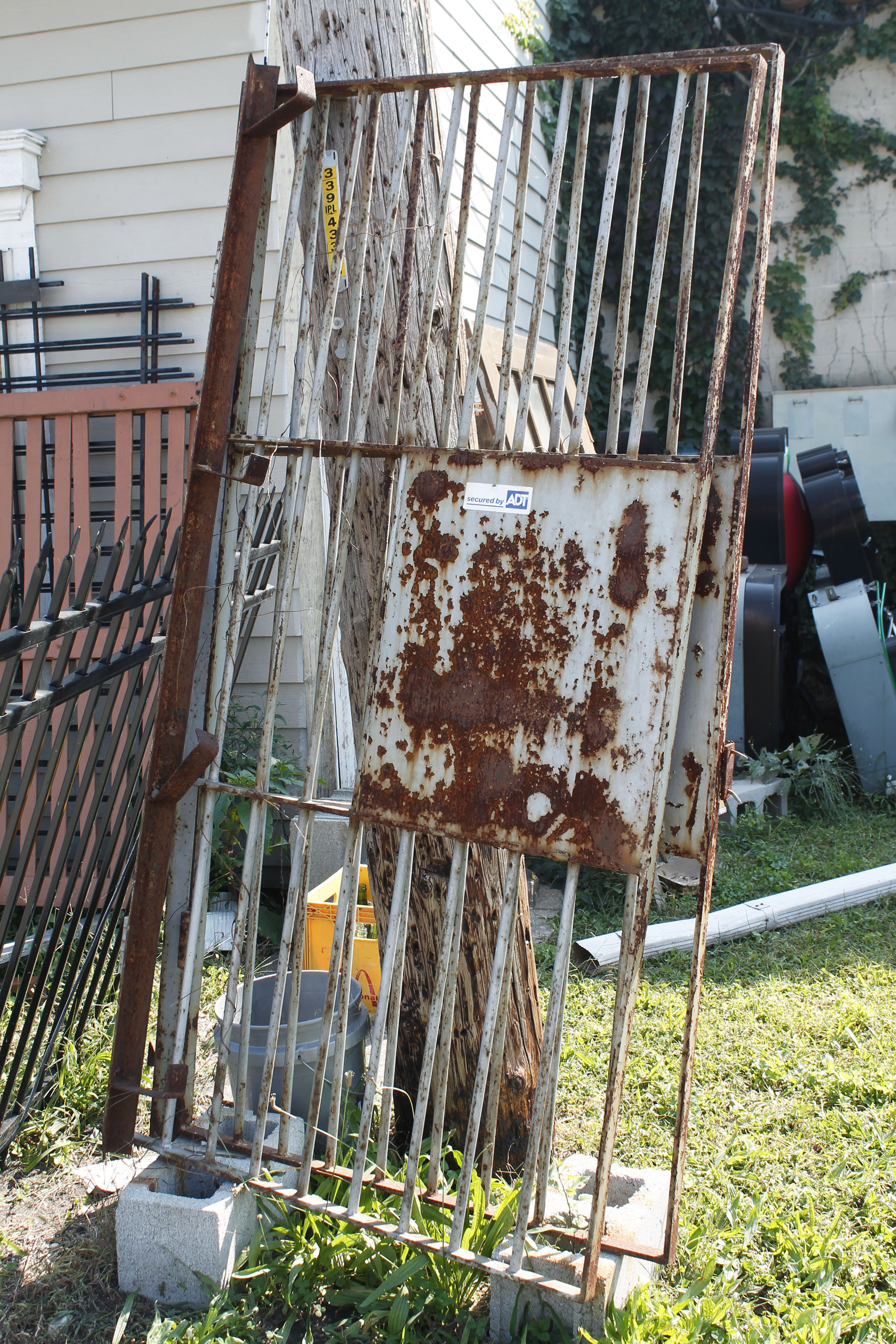 Two Vintage Jail Cell Doors
