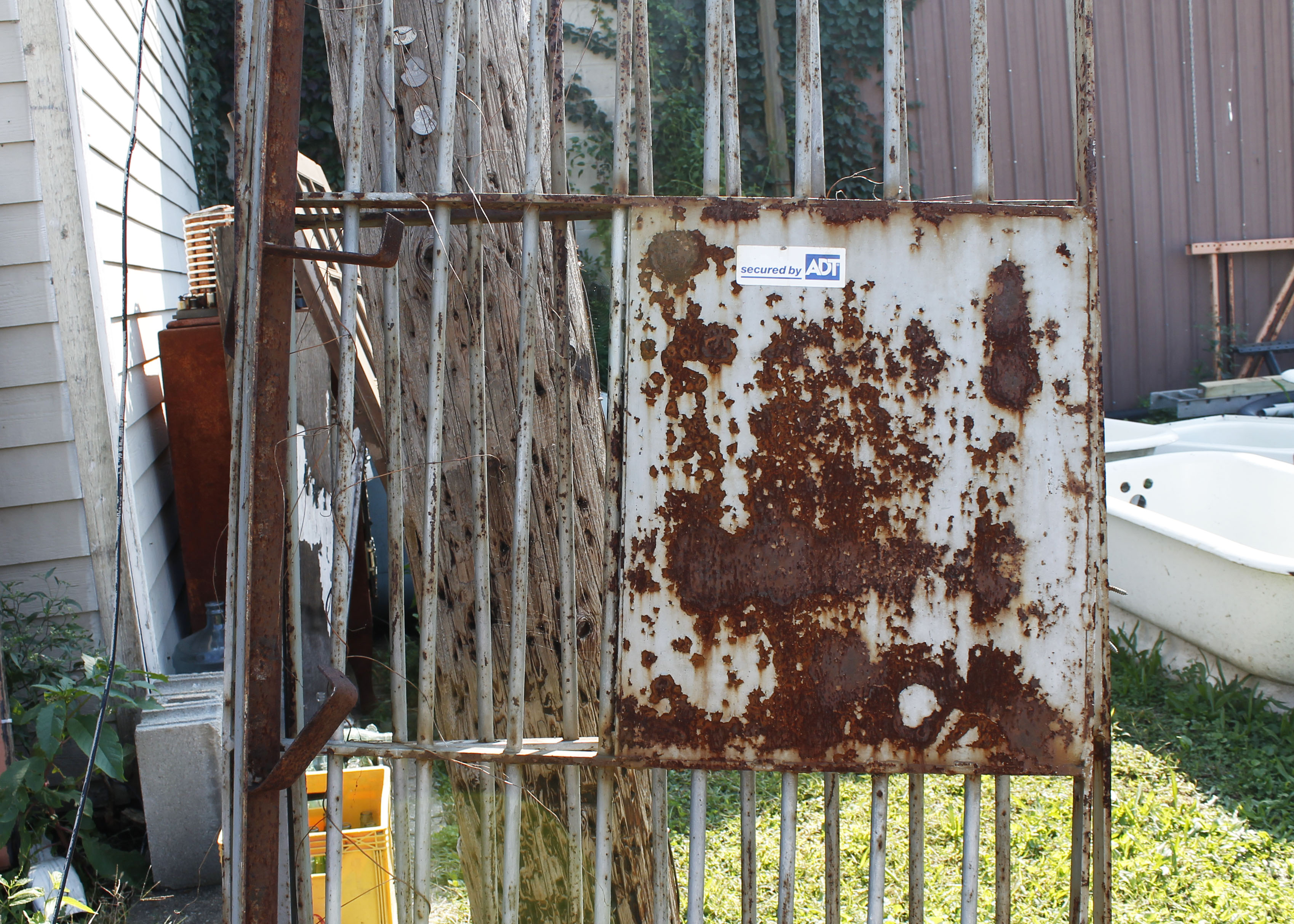Two Vintage Jail Cell Doors