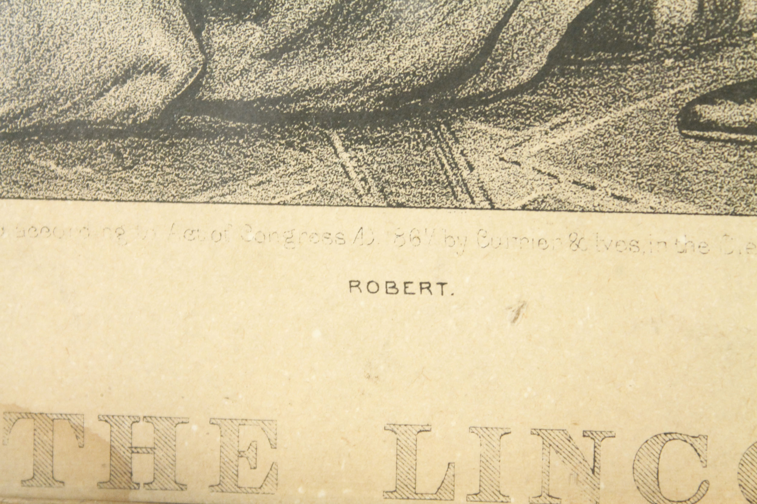 The Lincoln Family 1867 Lithograph