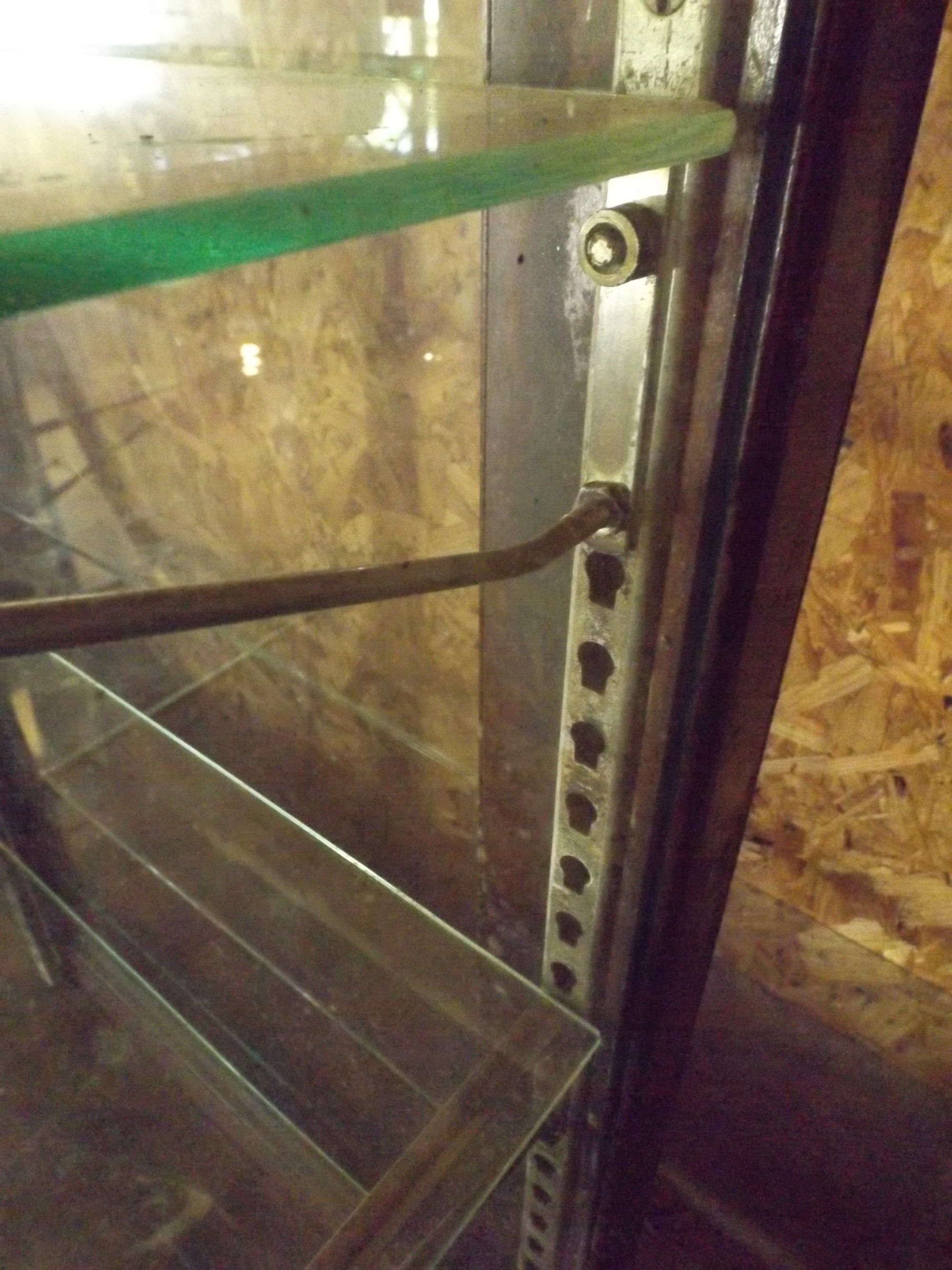 Antique Wood and Glass Store Display Cabinet