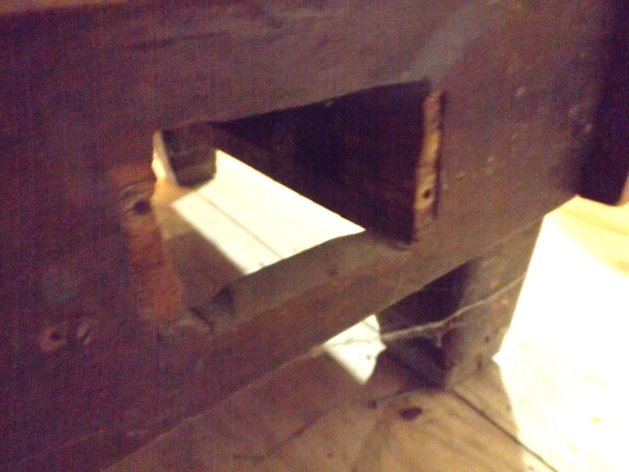 Antique Wood and Glass Store Display Cabinet