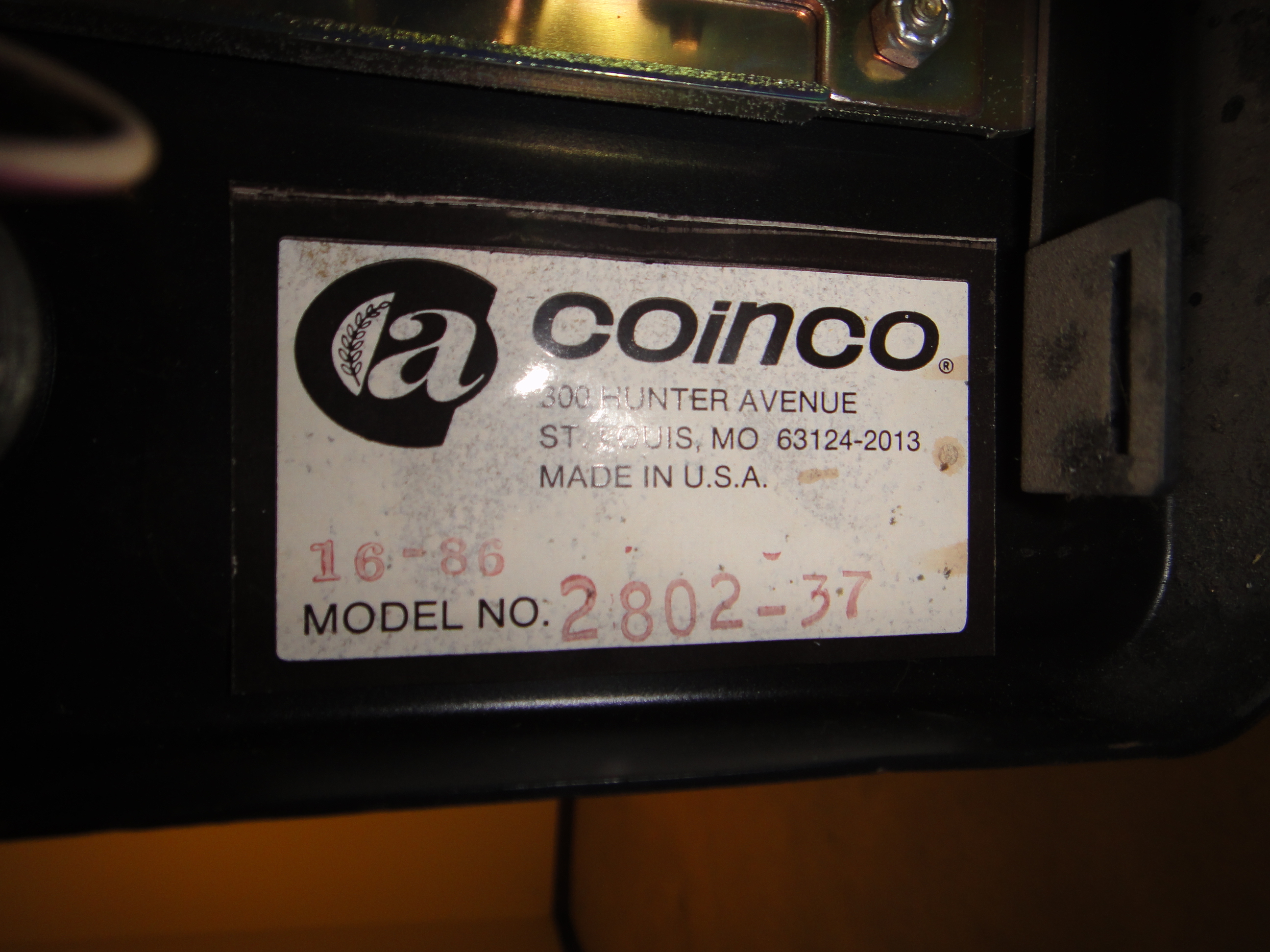 1986 Williams High Speed Police Chase Pinball Machine