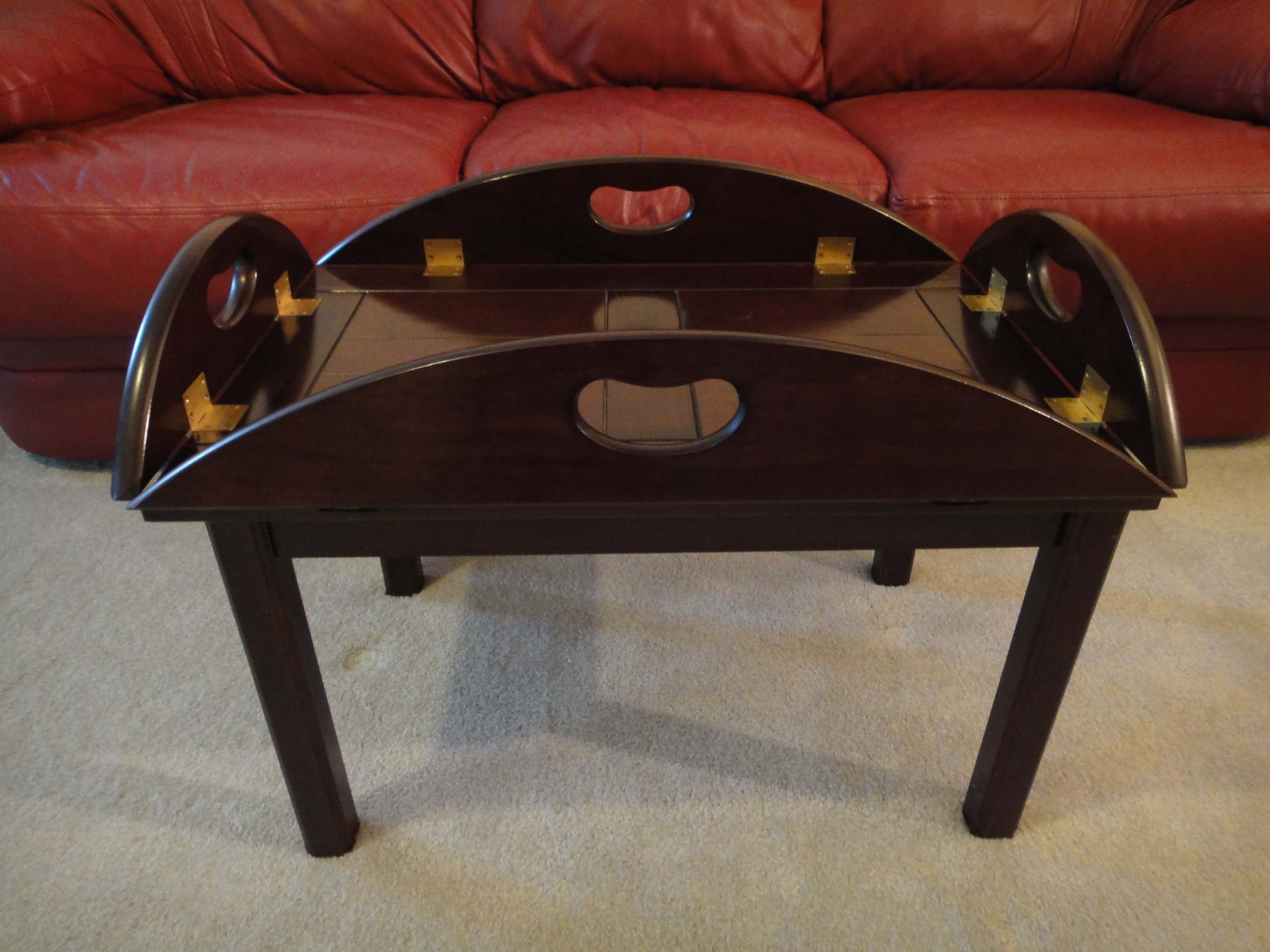 Small Oval Bombay Company Coffee Table