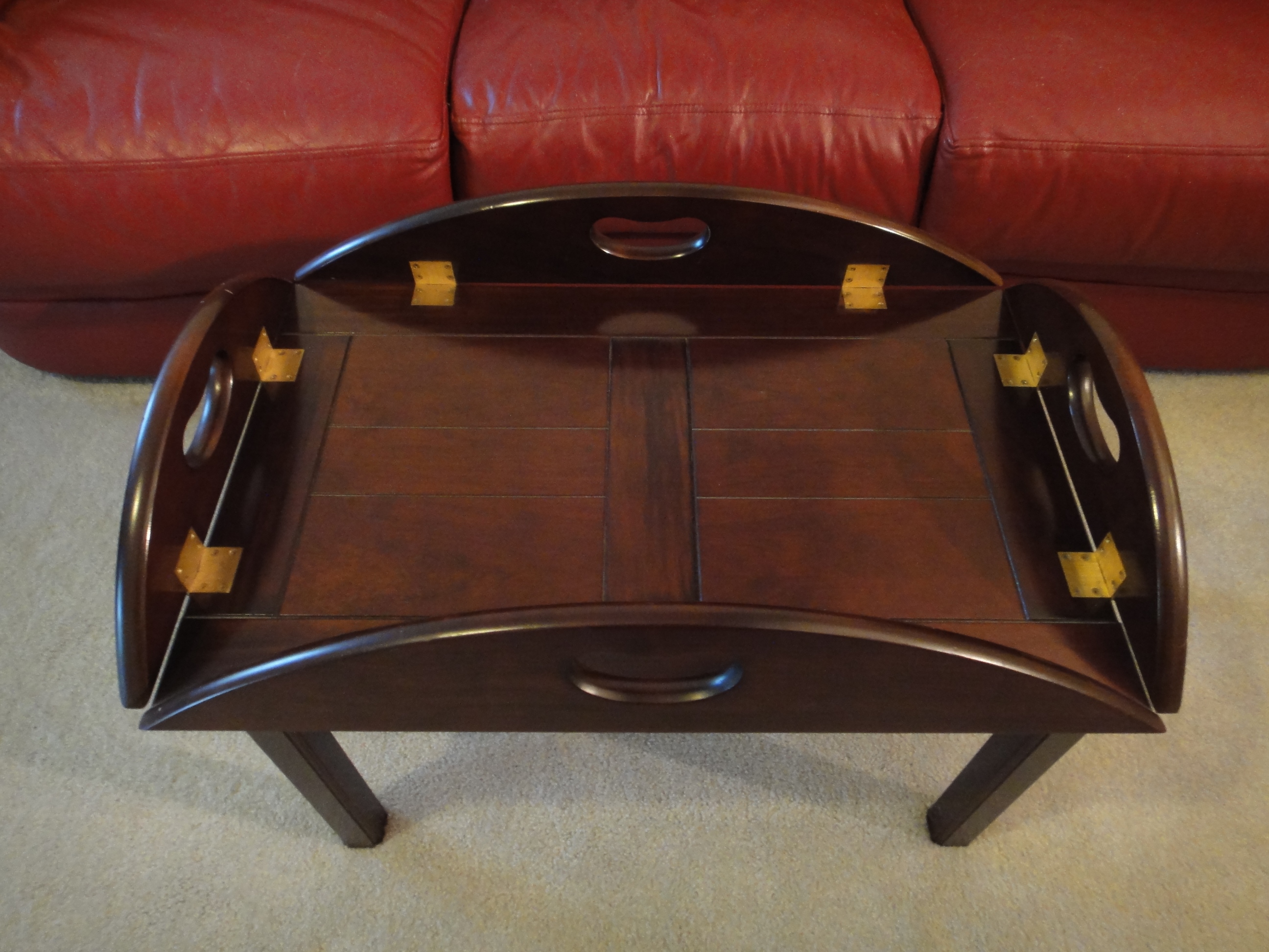 Small Oval Bombay Company Coffee Table