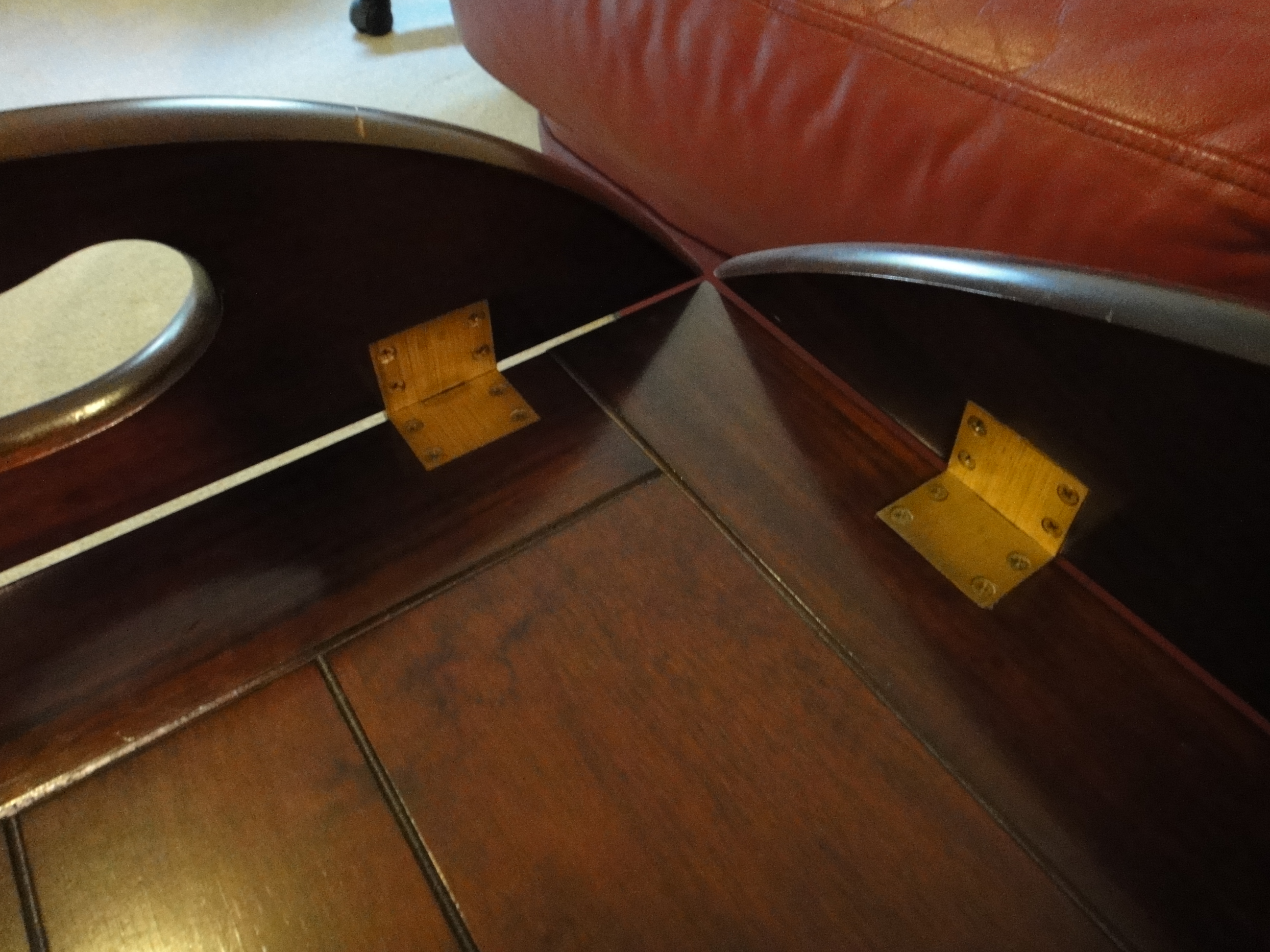 Small Oval Bombay Company Coffee Table