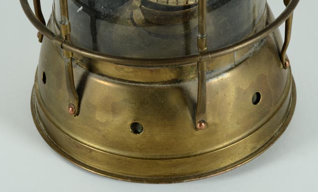 19th Century Brass Lifeboat Lantern