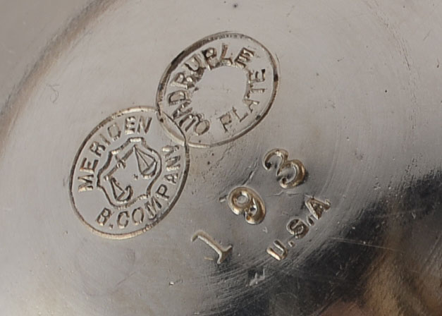 Set of 19th Century Meriden B. Company Silver Plated Wine Goblets