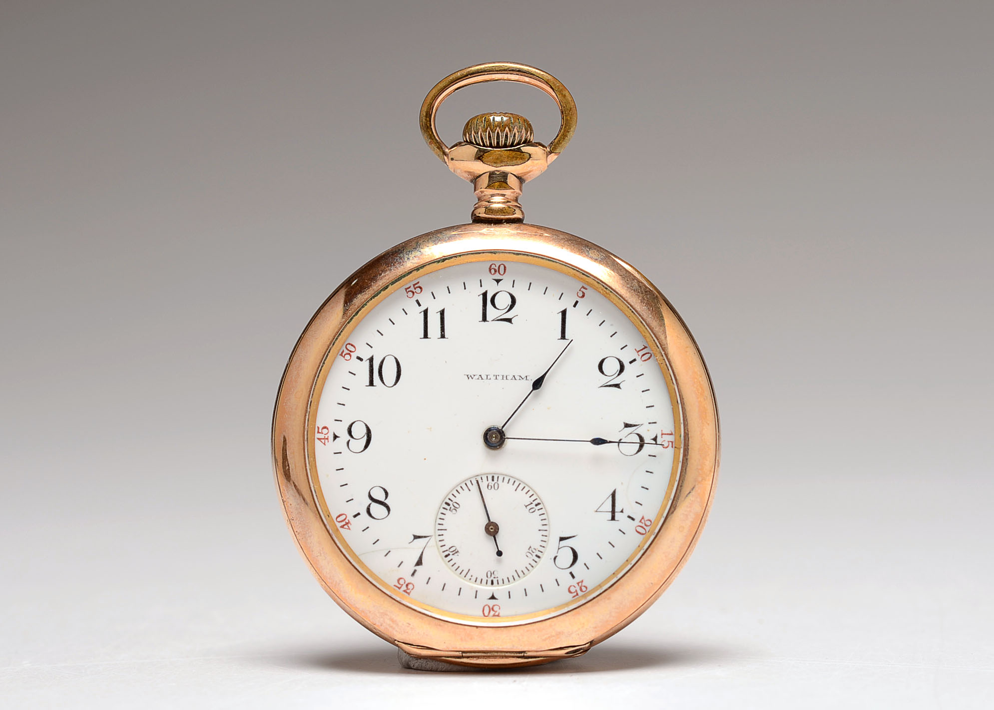 Vintage Waltham Pocket Watch with 10K Gold Case