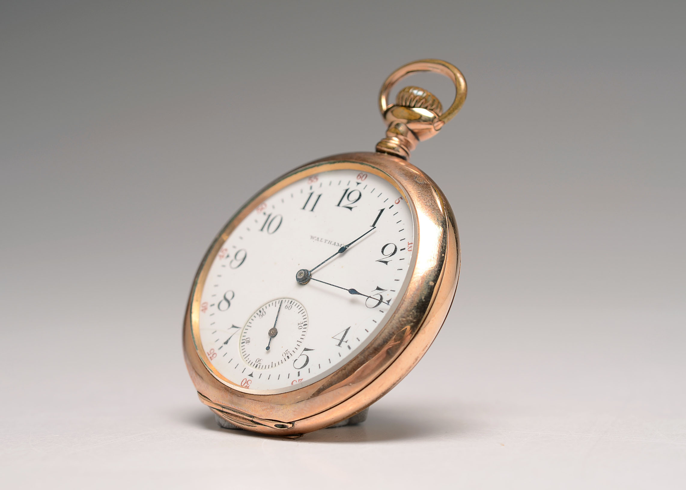 Vintage Waltham Pocket Watch with 10K Gold Case
