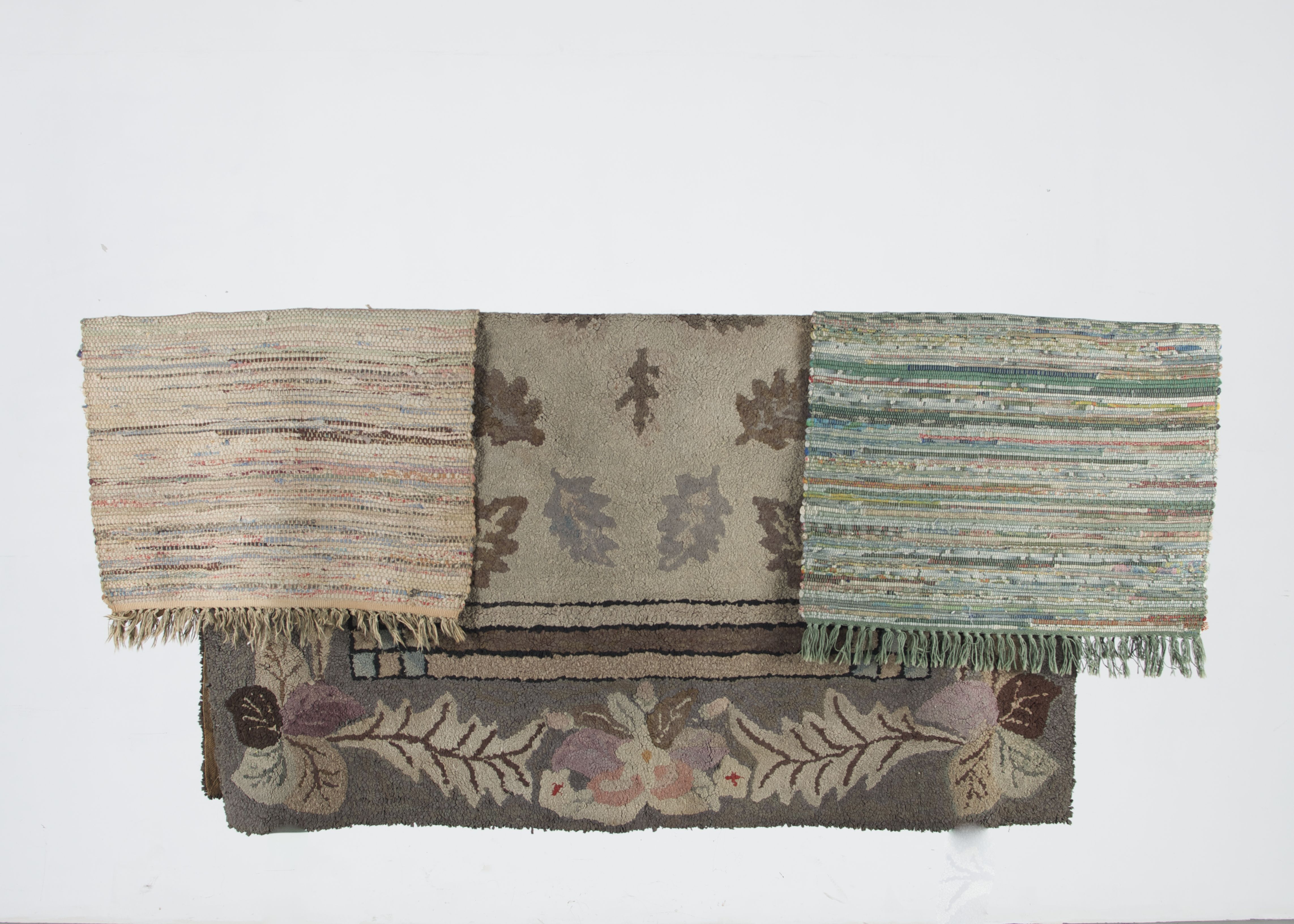 Rag Type Rugs in Fall Colors