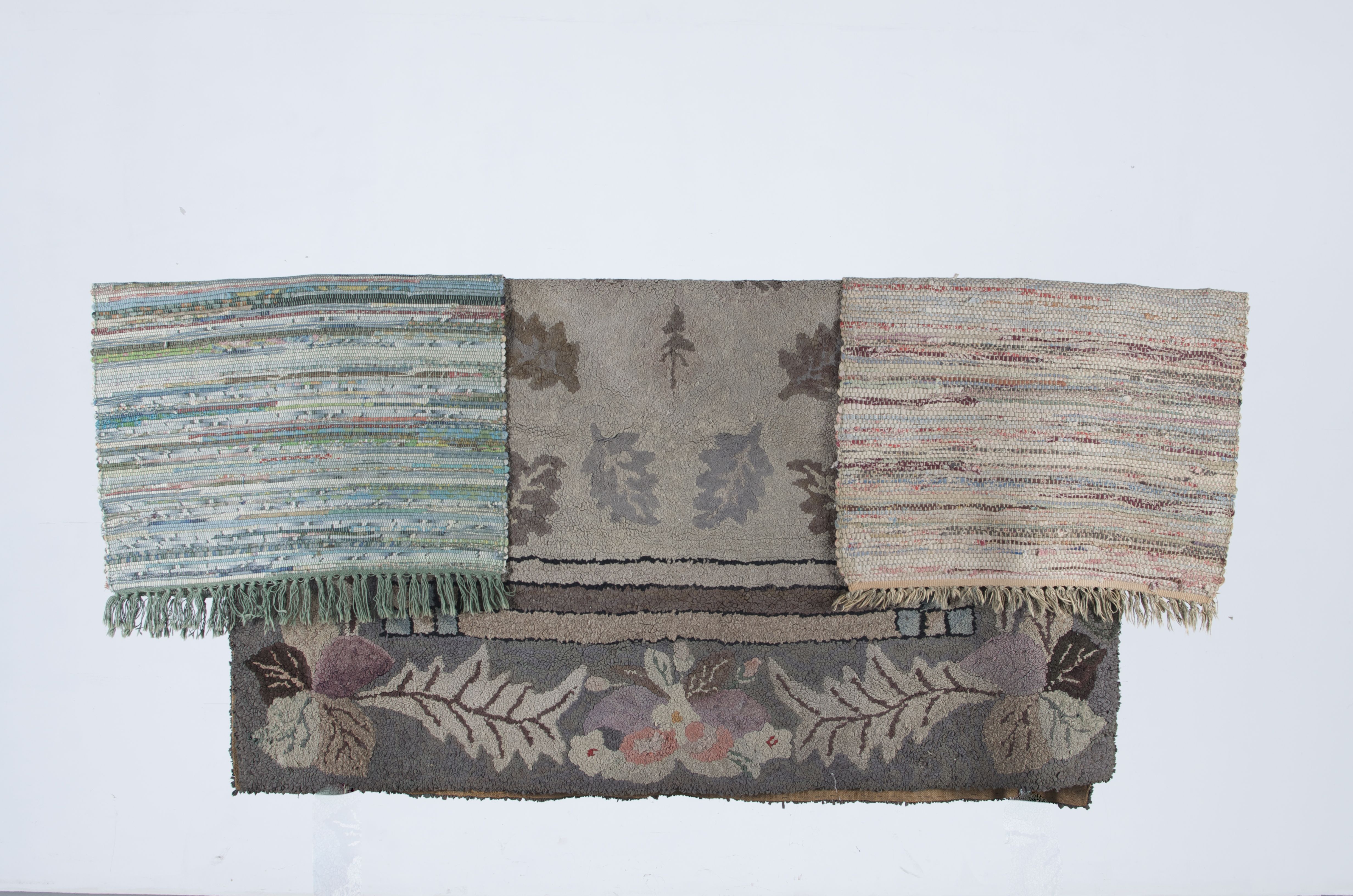 Rag Type Rugs in Fall Colors