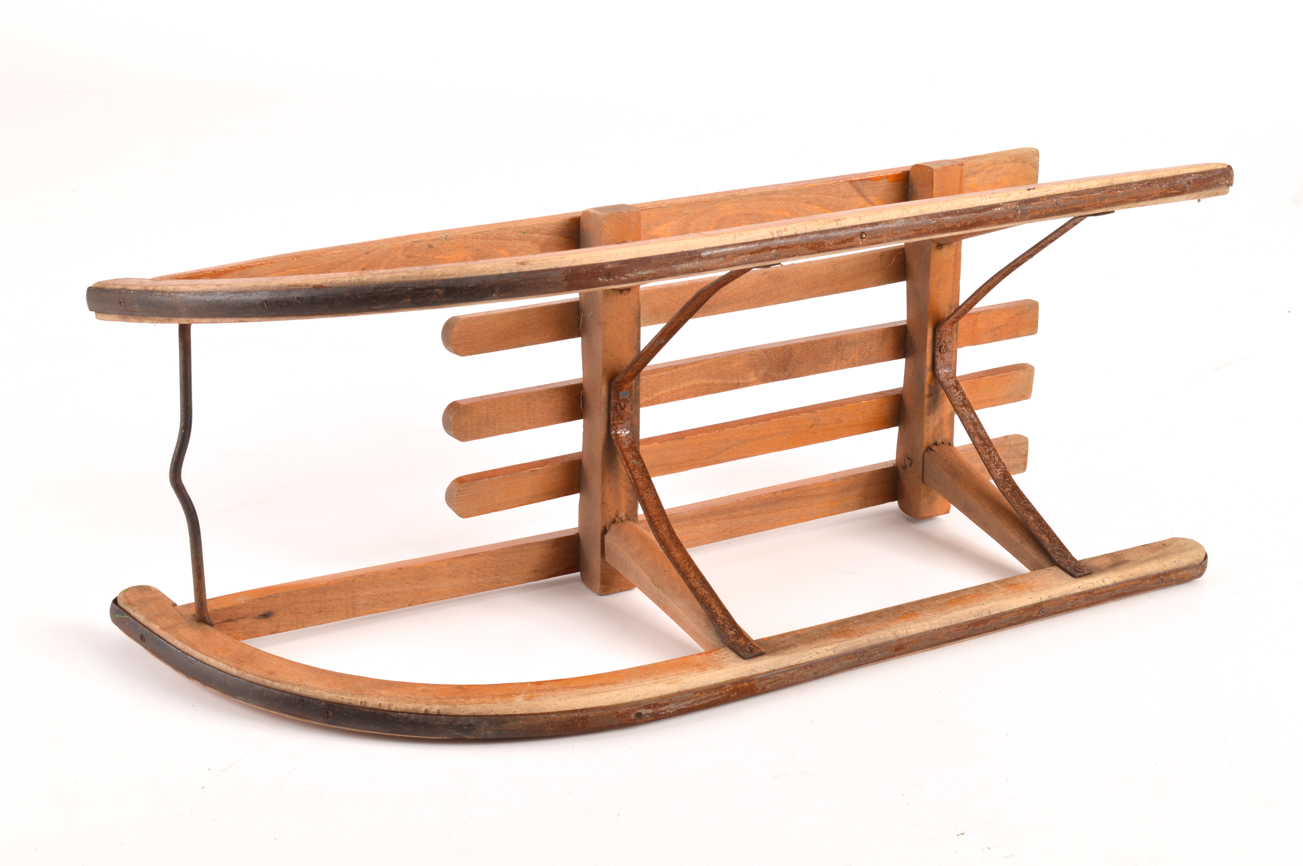 Early Davos Wooden Sled