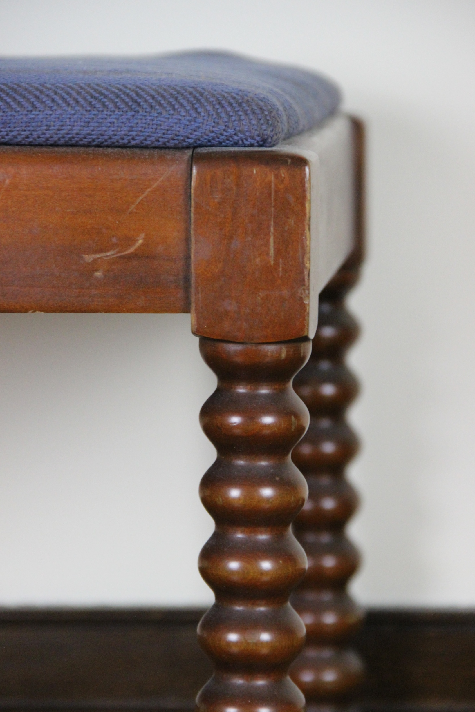 Antique Cherry Vanity and Stool