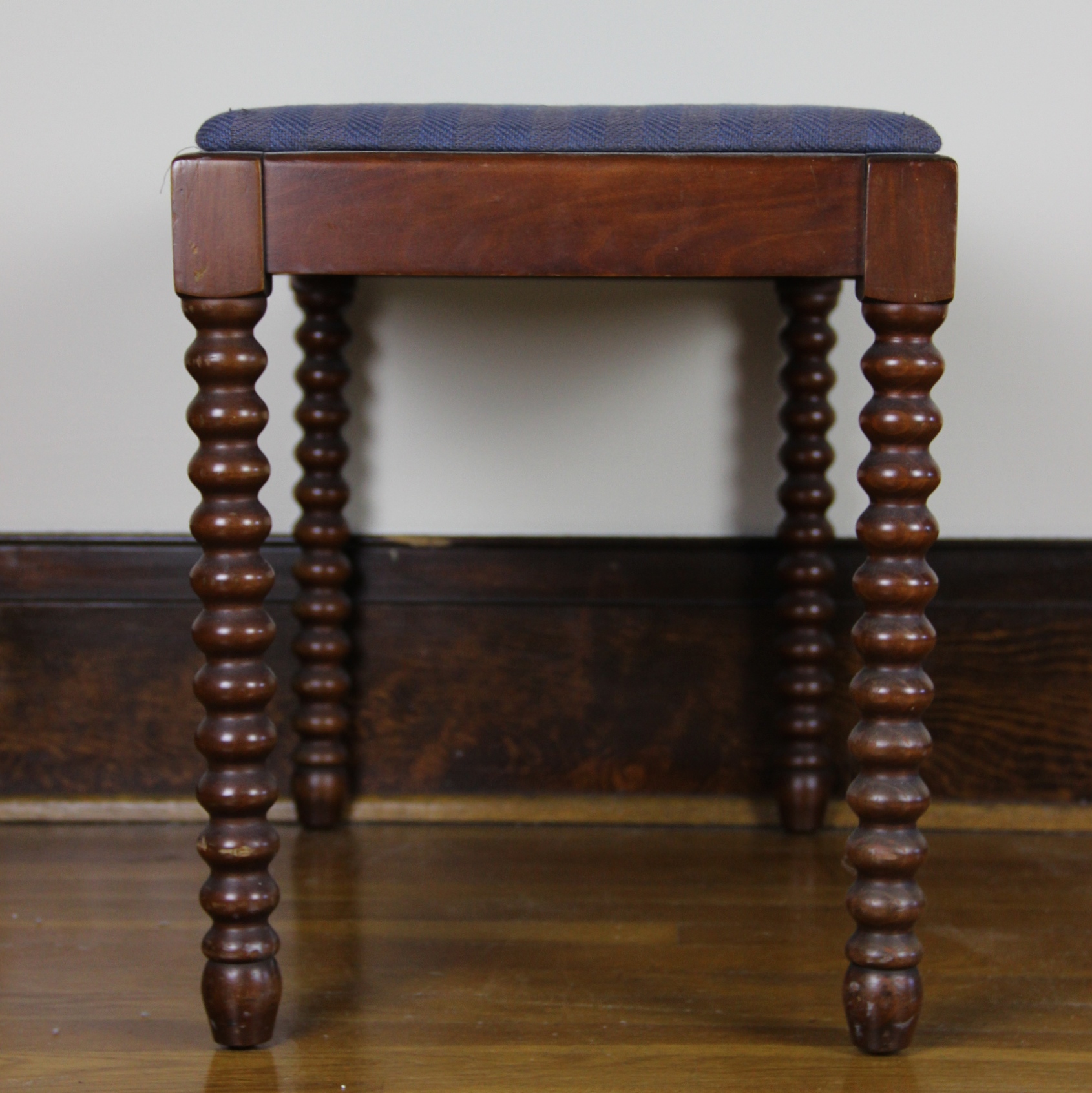 Antique Cherry Vanity and Stool
