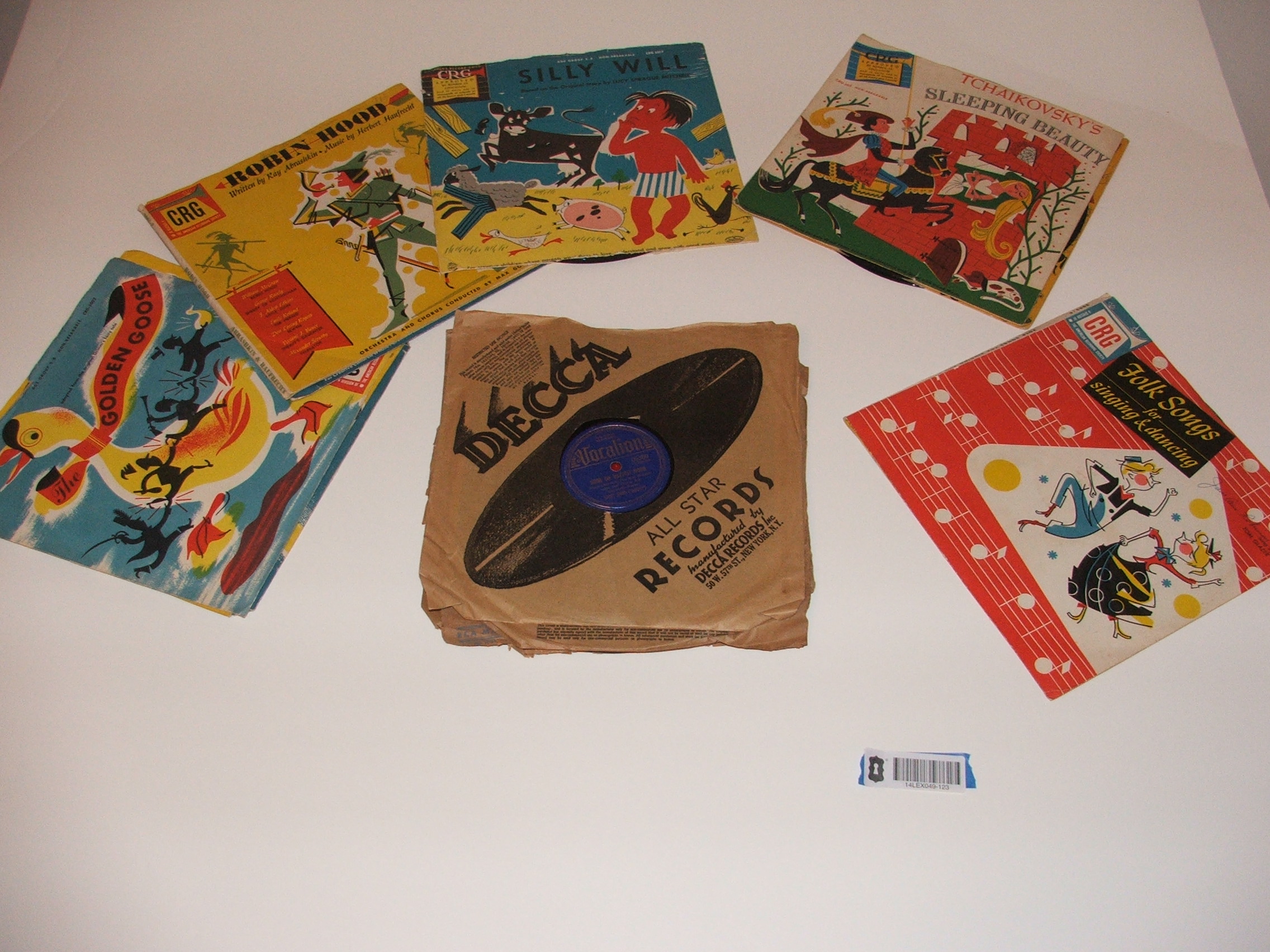 Ten Inch Vinyl Record Collection