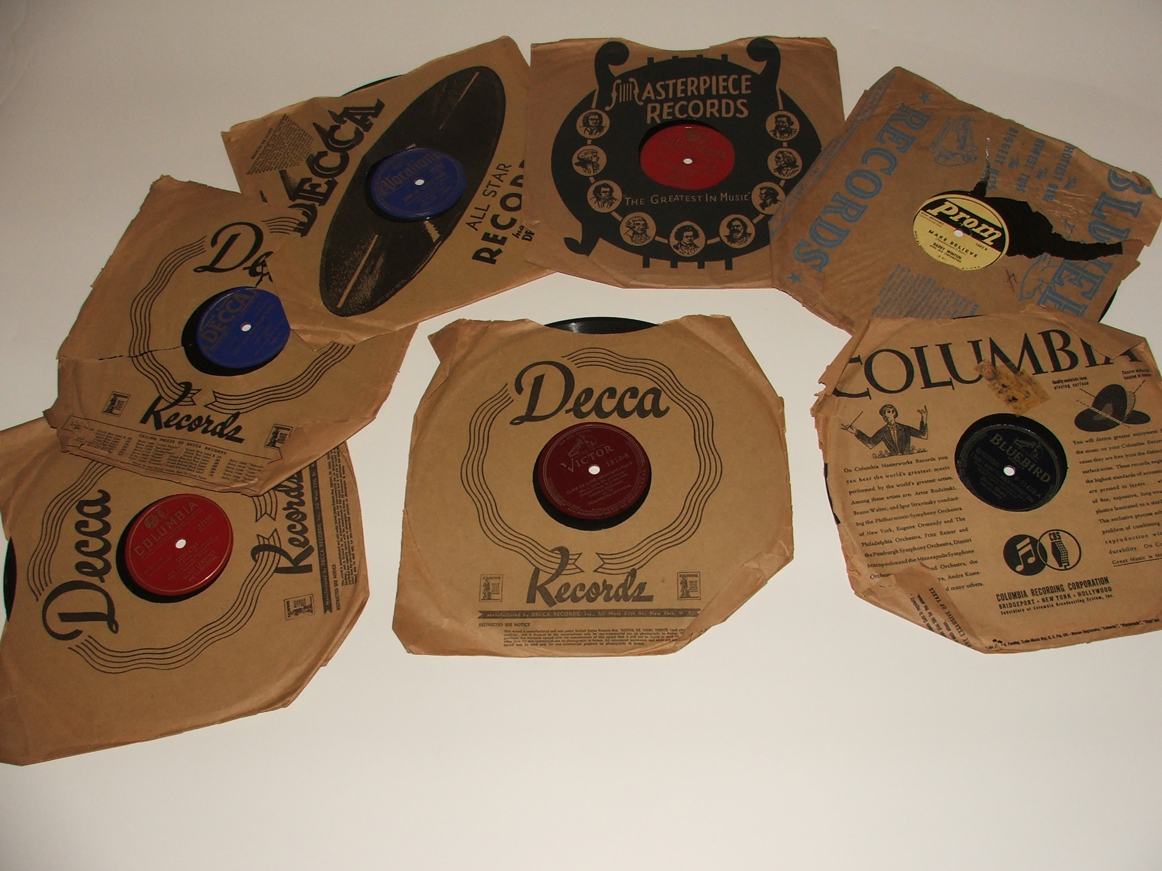 Ten Inch Vinyl Record Collection