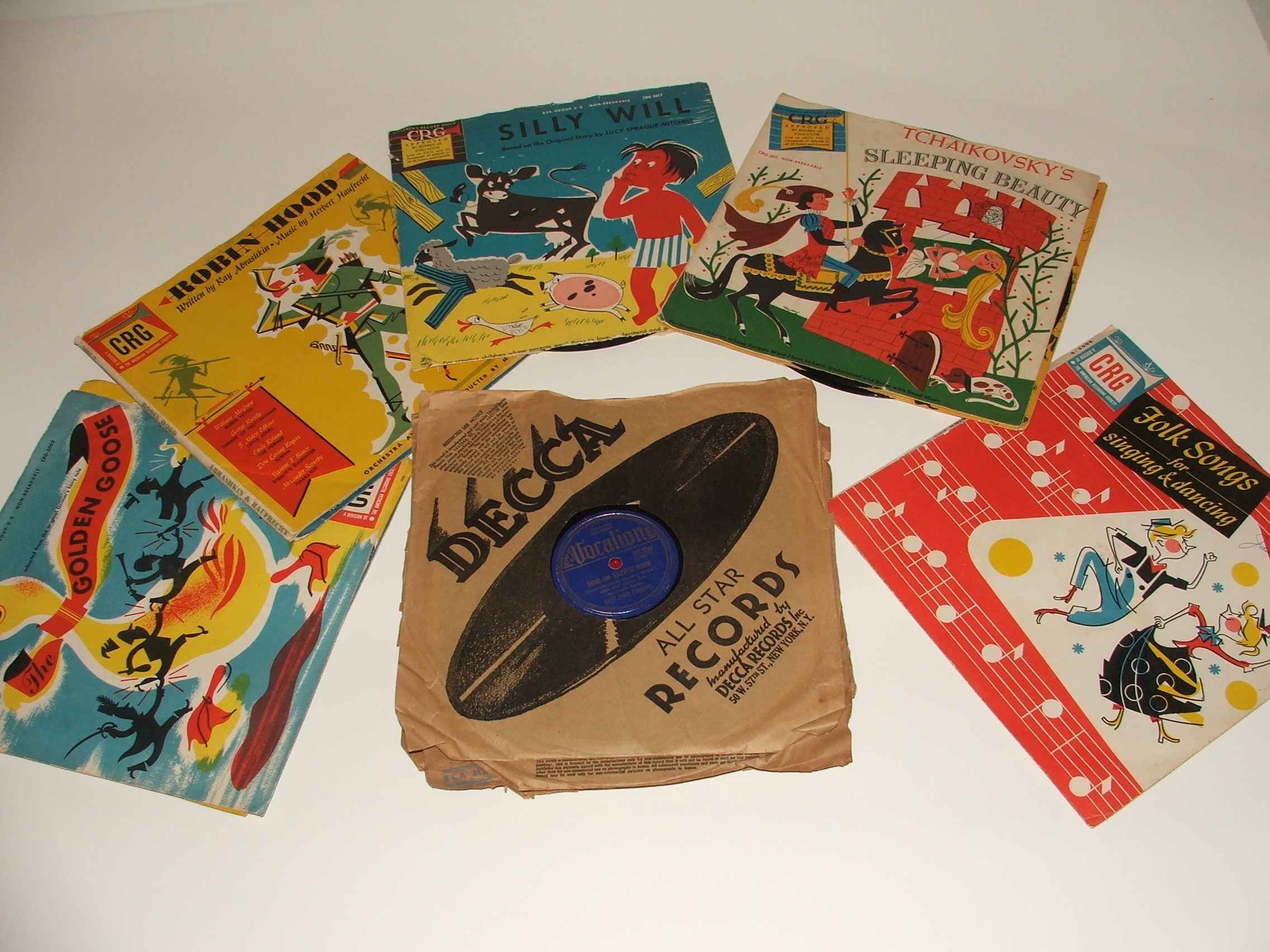 Ten Inch Vinyl Record Collection