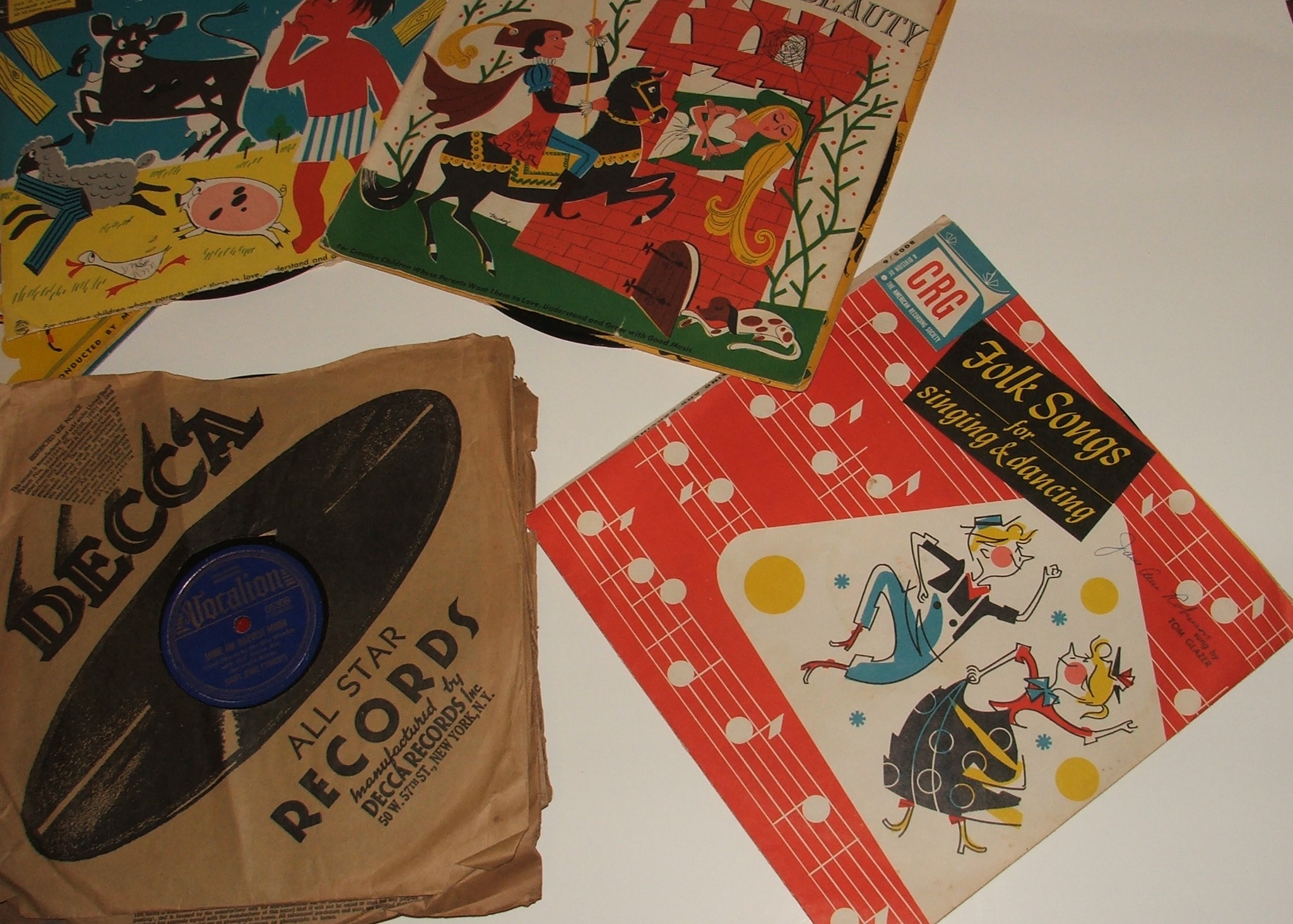 Ten Inch Vinyl Record Collection