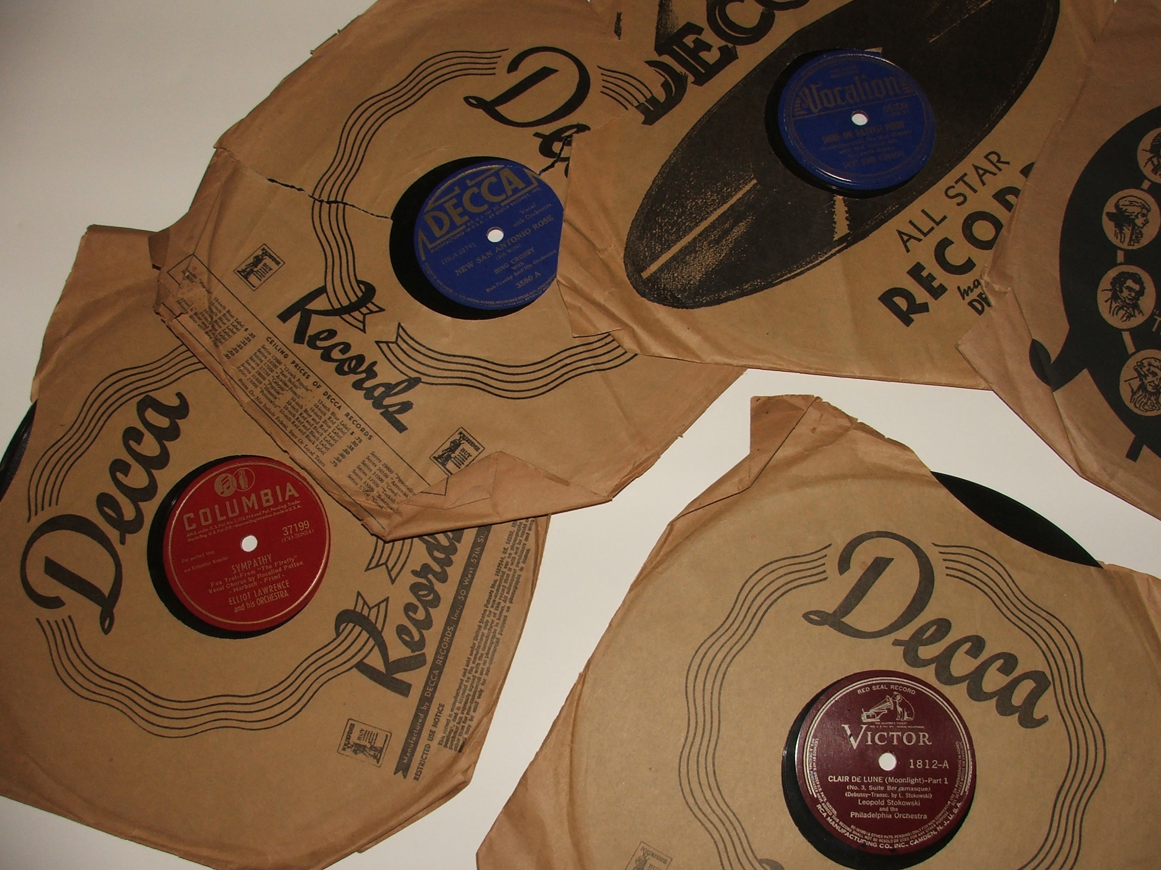 Ten Inch Vinyl Record Collection