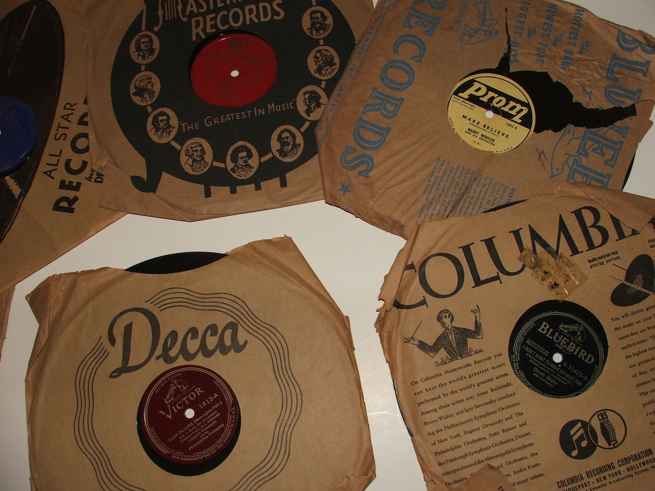 Ten Inch Vinyl Record Collection